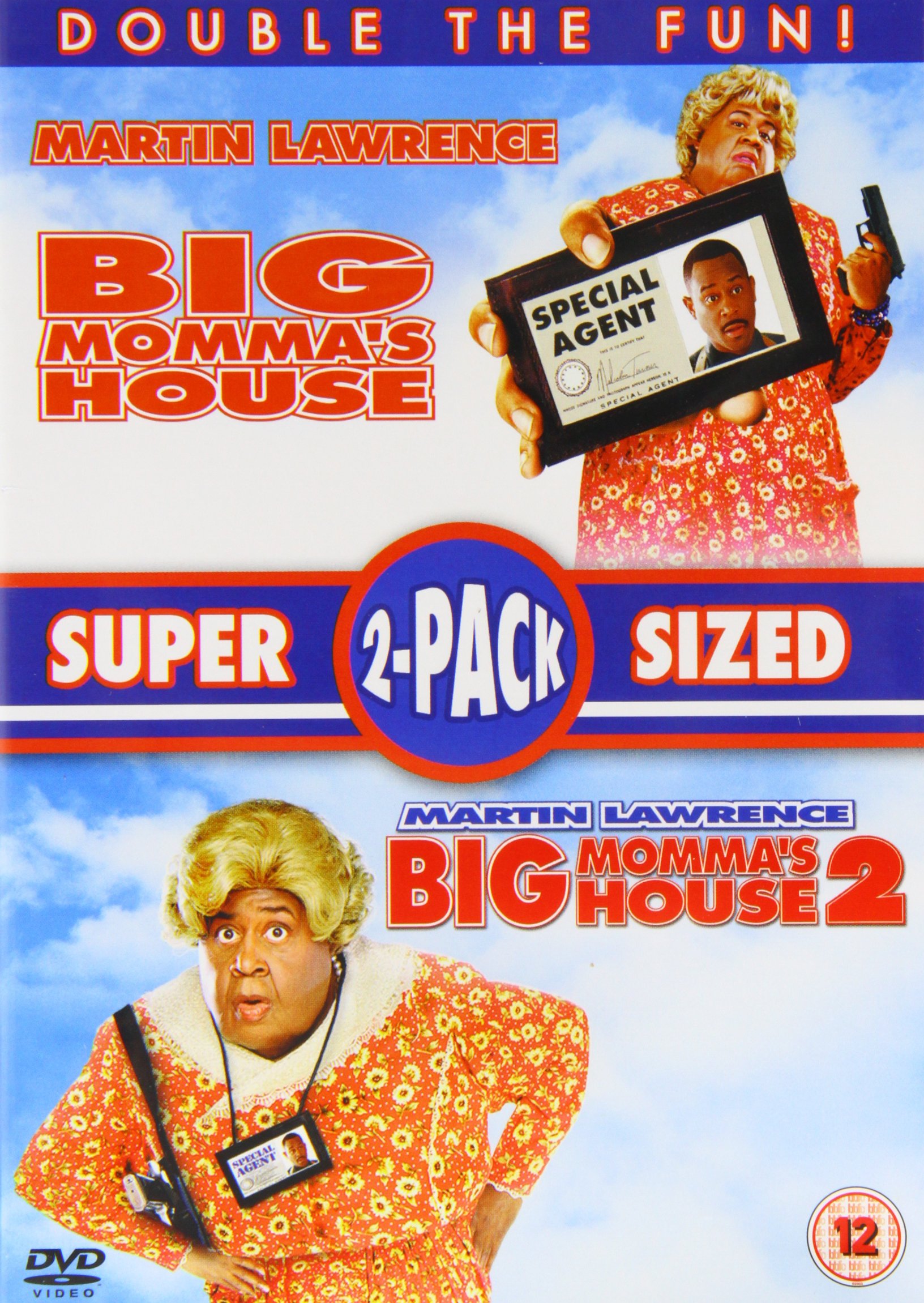 Big Momma's House 1 & 2 Movie Collection DVD Set - Comedy Film Duo Pack - Perfect for Family Movie Nights and Comedy Lovers