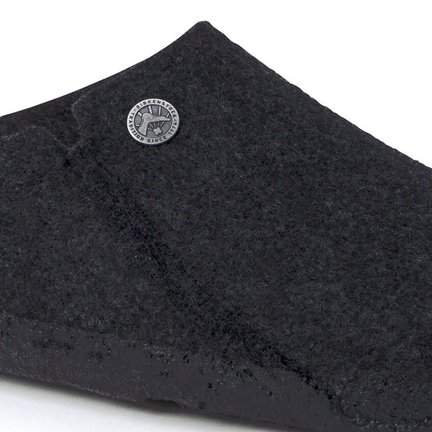 Birkenstock Zermatt Wool Felt Slippers for Men & Women - Cozy Anthracite Gray House Shoes | Perfect for Indoor Comfort, Winter Warmth & Relaxation at Home