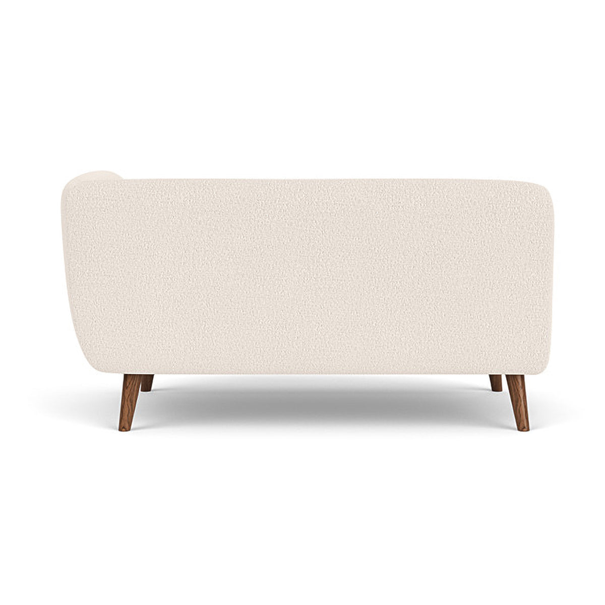 Alfred Boucle Right 2 Seater Modular Sofa - Modern Comfortable Sectional Couch for Living Room, Lounge & Small Spaces
