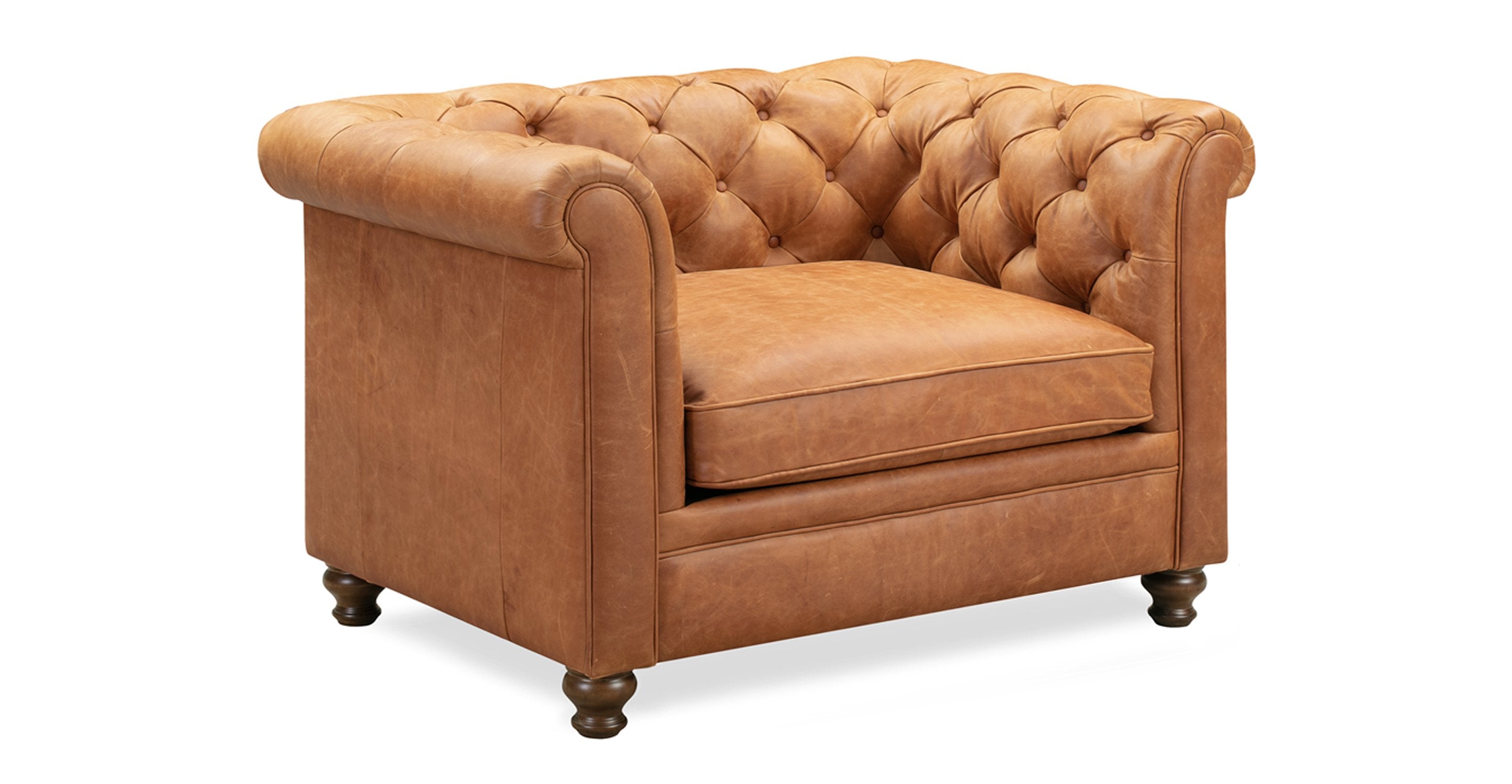 Lyon Lounge Chair - Modern Comfortable Accent Chair for Living Room, Bedroom & Office - Perfect for Relaxing, Reading & Lounging