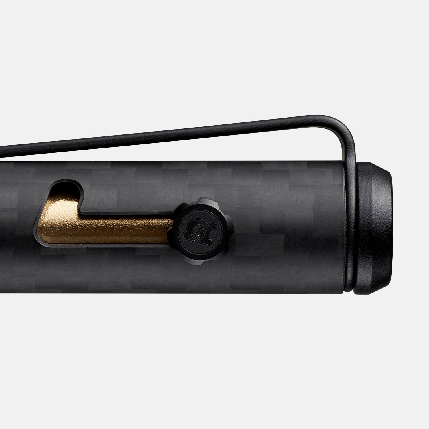 Premium Ridge Bolt Action Pen - 3K Carbon Fiber Tactical EDC Pen for Outdoor, Office & Everyday Use