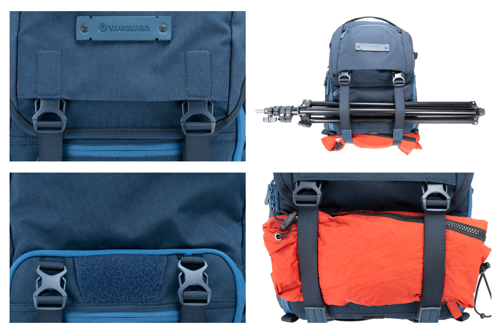 VEO RANGE 41M NV Daypack Camera Backpack - Waterproof DSLR Bag for Photographers, Navy Blue - Perfect for Travel, Hiking & Outdoor Photography