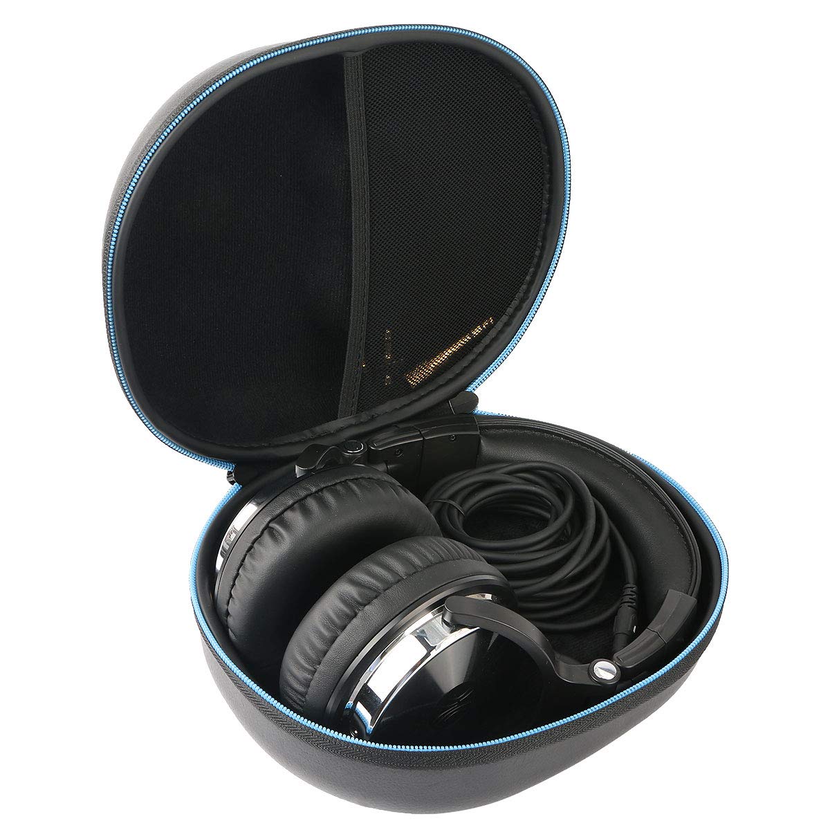 OneOdio Wired Over Ear Headphones Hard Carrying Case - Durable Protection for Studio Monitor & DJ Headsets - Perfect for Travel, Mixing, and Professional Audio Use