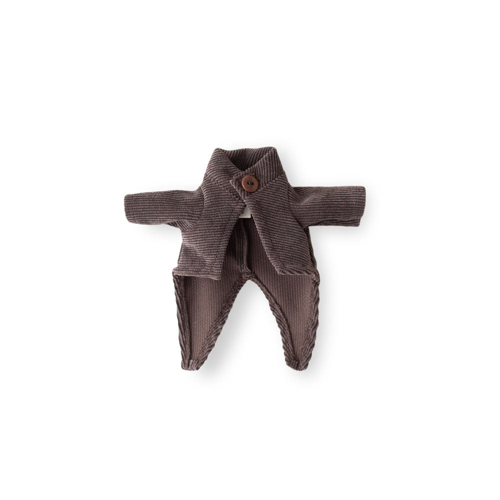 Premium Hazelnut Brown Tailcoat for 18