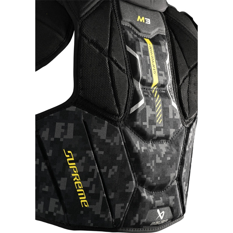 Bauer Supreme M3 Intermediate Hockey Shoulder Pads - Protective Gear for Ice Hockey Players - Perfect for Training & Games