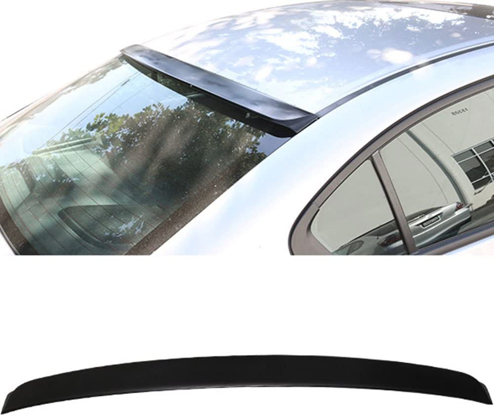 ABS Matte Black Rear Spoiler Wing for 2006-2015 Honda Civic Sedan - Roof Spoiler for Enhanced Aerodynamics & Sporty Look - Perfect for Car Enthusiasts & Street Racing