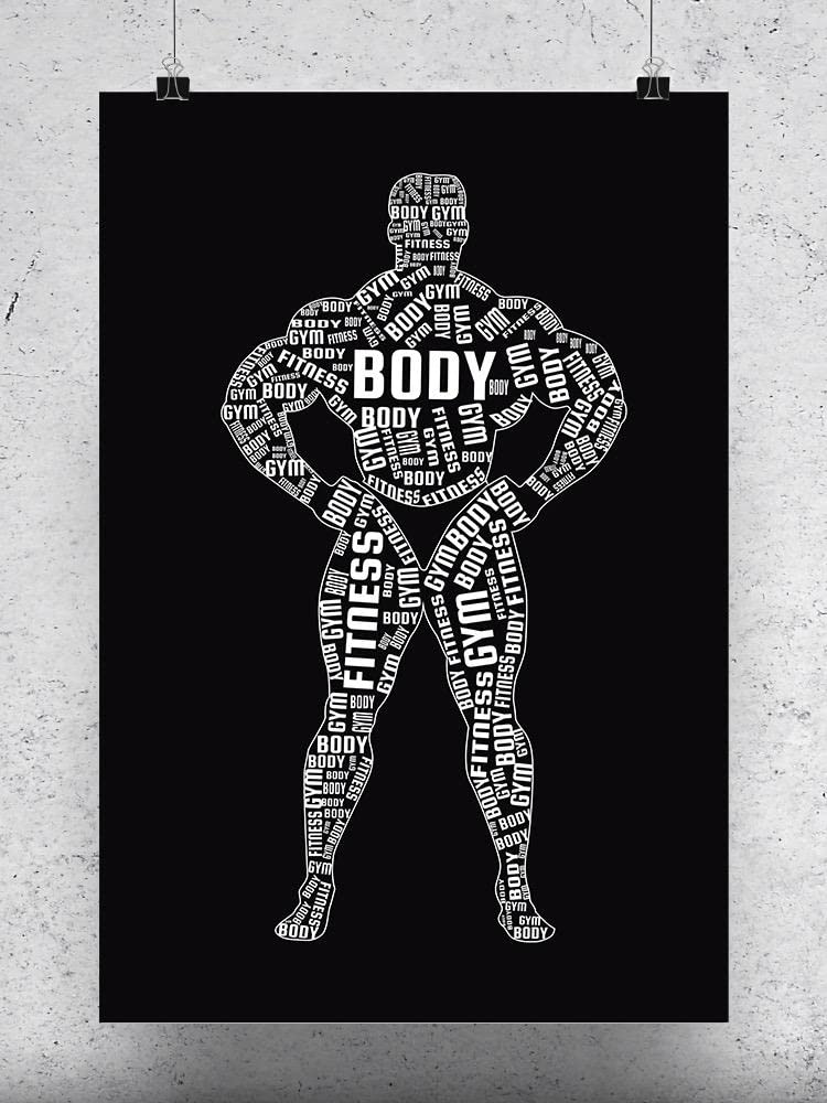 Premium Motivational Gym Wall Art - High-Quality Fitness Poster for Home & Gym Decor | Shutterstock Print | Perfect for Workout Rooms, Home Gyms & Fitness Studios | Inspire Daily Exercise | Ideal for Home Office, Bedroom & Garage Gym Motivation | Great for Workout & Fitness Inspiration | Use in Home Gym, Office, Bedroom & Garage for Daily Fitness Motivation | Perfect for Personal Training, Yoga Studios & CrossFit Boxes | Enhance Your Workout Space & Boost Motivation