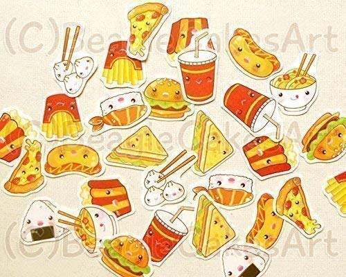 Kawaii Japanese Stickers for Planner, Laptop & Scrapbook - DIY Decoration