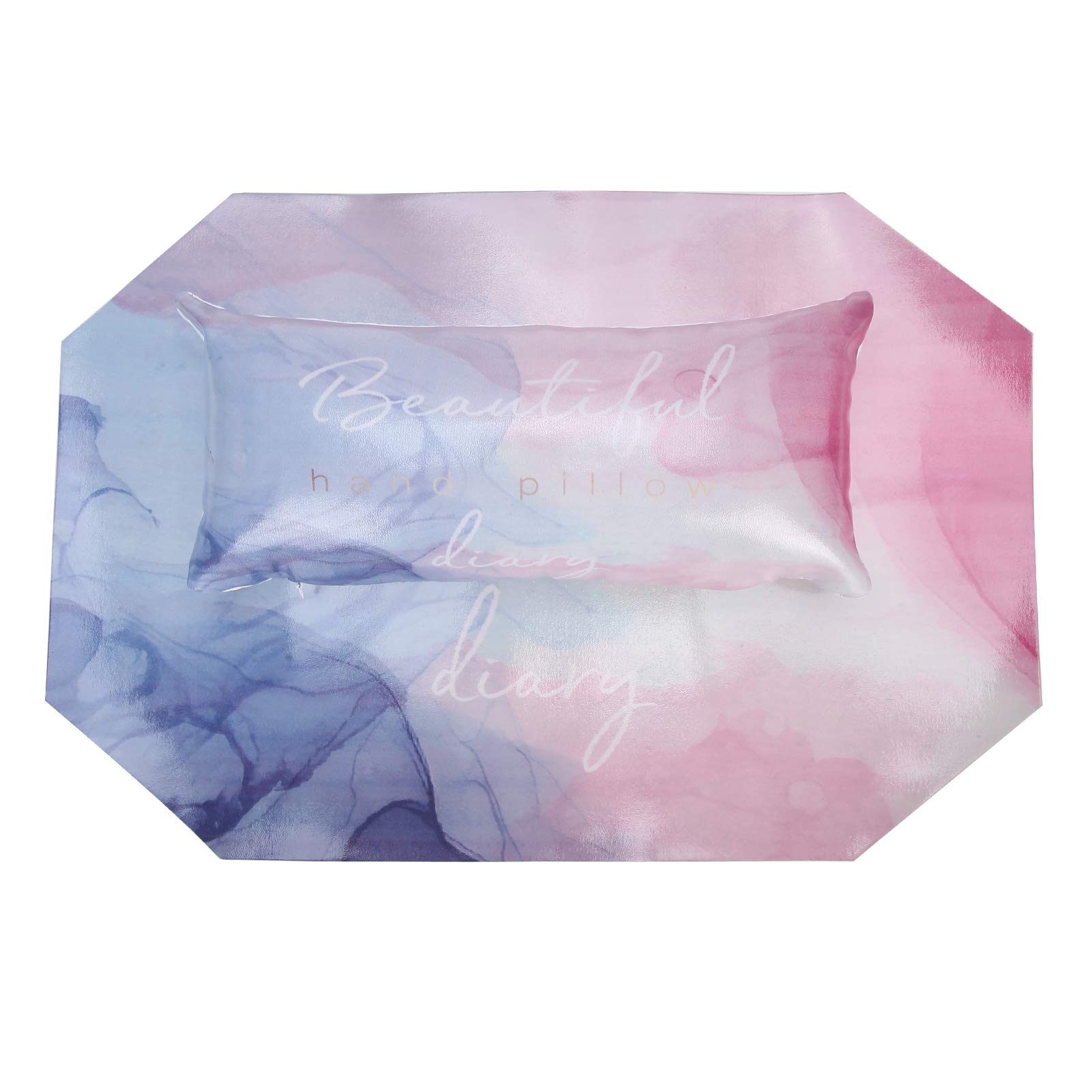 Stylish Detachable Nail Art Hand Pillow Cushion for Nail Technicians & Home Manicure - Perfect for Nail Schools, Salons & DIY Nail Art at Home (Blooming Design)
