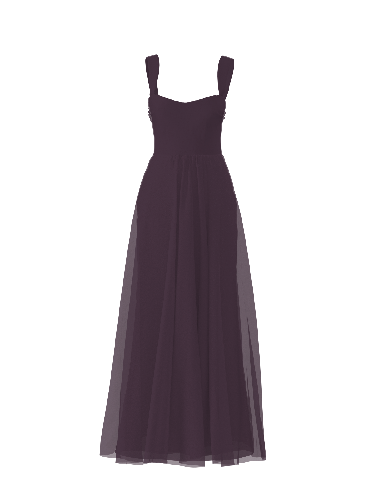 Alexis Bodice & Justine Skirt Set in Plum - Elegant Women's Two-Piece Outfit for Parties, Weddings & Special Occasions