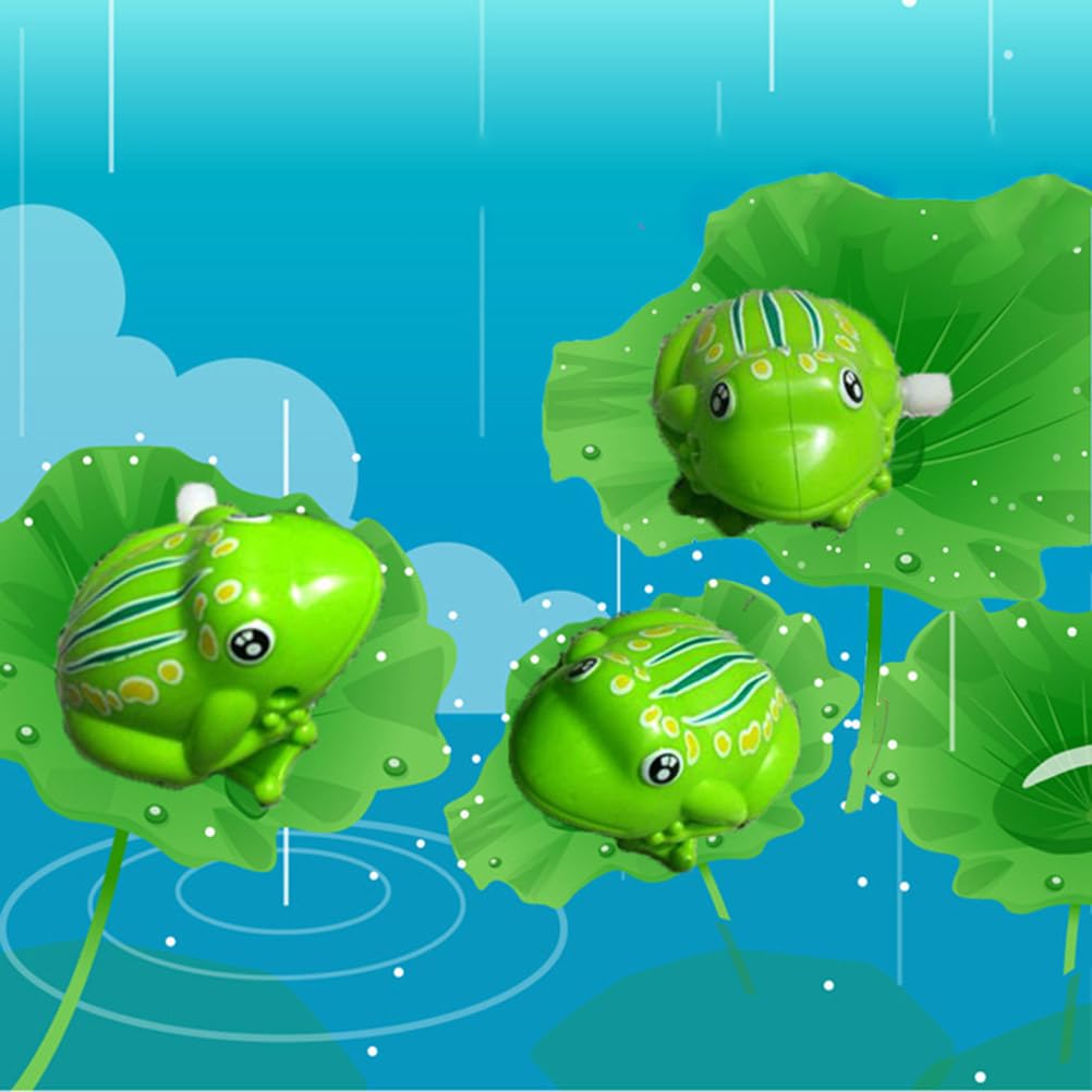 6-Piece Wind-Up Jumping Frog Toy Set for Kids - Fun Clockwork Toys for Boys & Girls - Perfect for Birthday Gifts, Party Favors, and Indoor Playtime