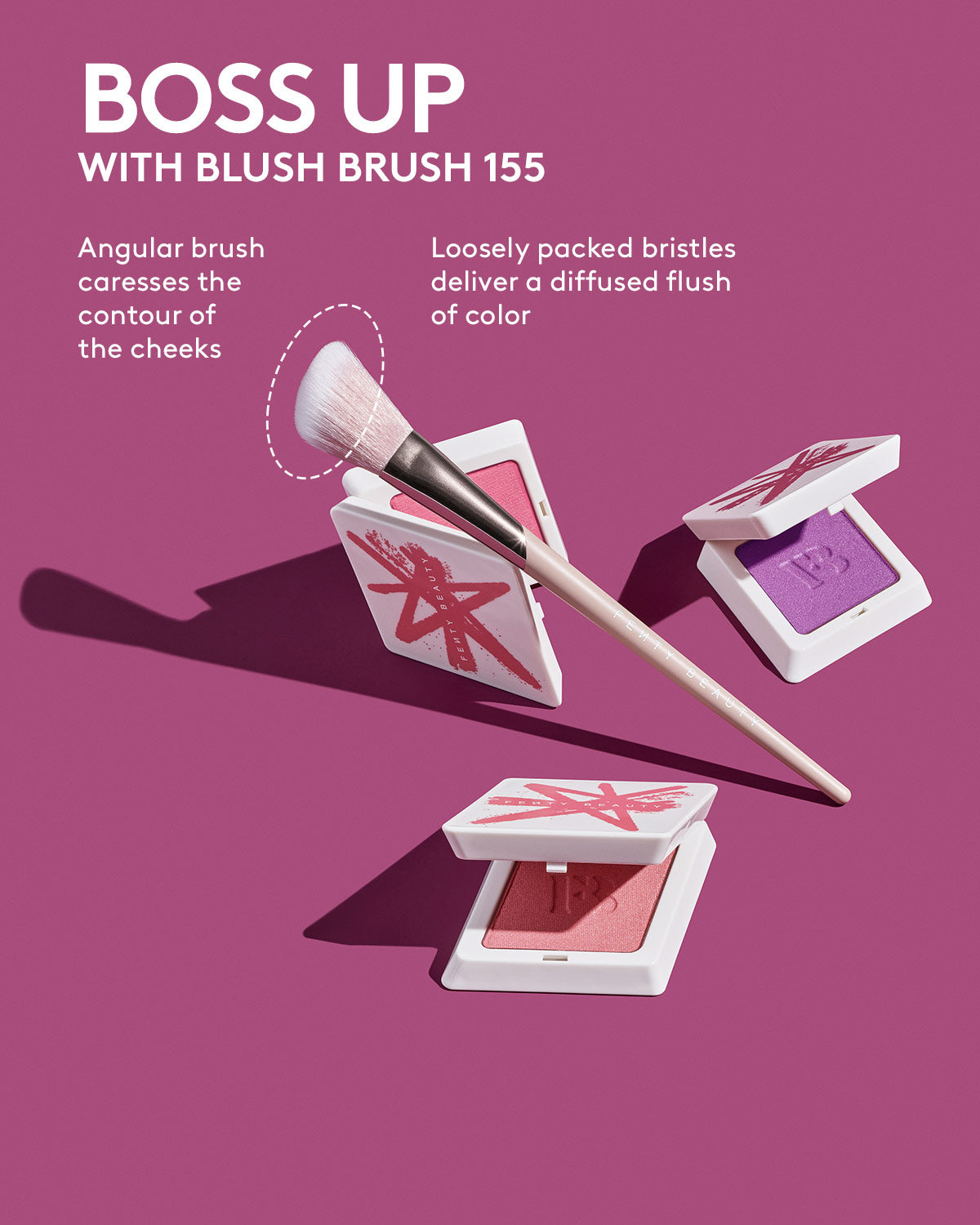Fenty Beauty Cheeks Out Freestyle Cream Blush - Long Lasting, Buildable & Blendable for a Natural Flush | Perfect for Everyday Wear & Special Occasions