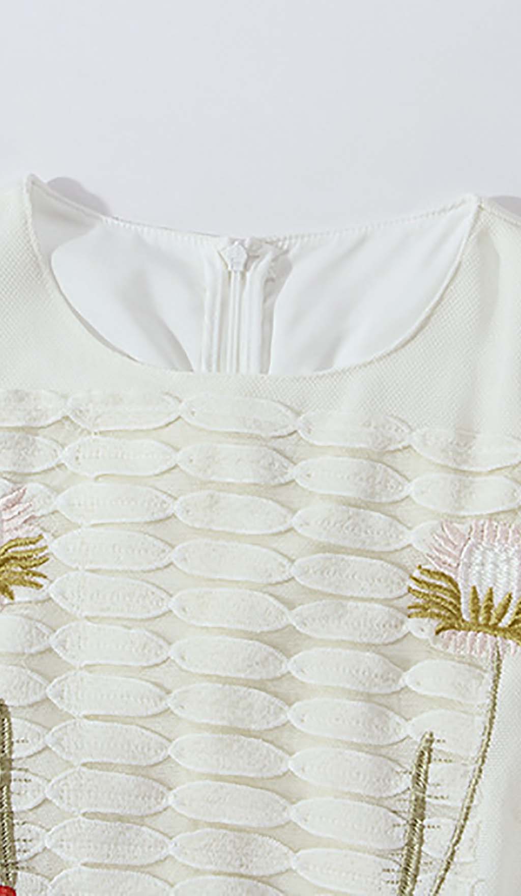 Elegant White A-Line Smocked Mini Dress for Women - Perfect for Summer Parties, Weddings & Casual Outings