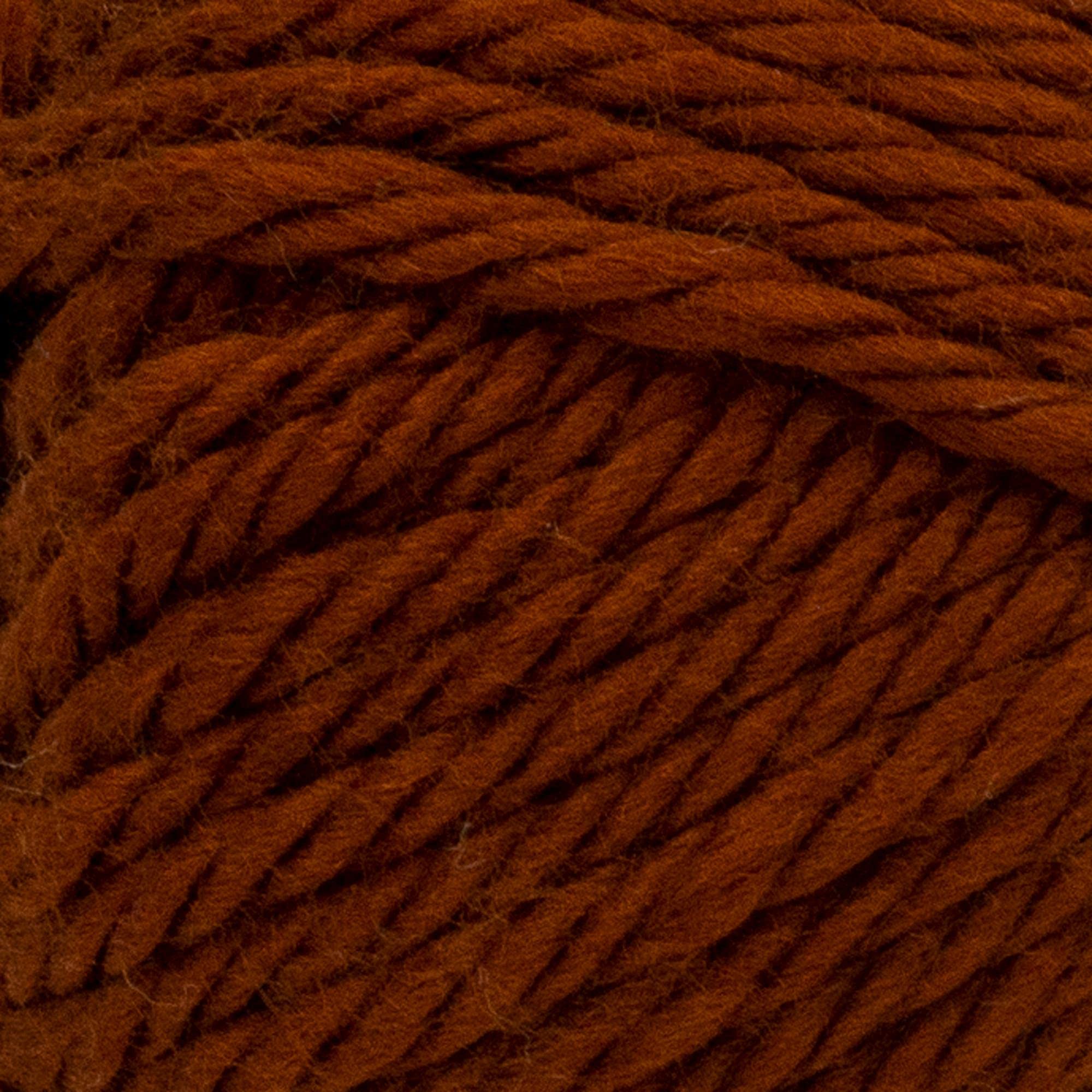 Lion Brand Yarn Hometown Yarn - Super Bulky 6 Weight Yarn for Knitting, Crocheting & Crafting - 3 Pack (Stowe Sugar Maple) - Perfect for Scarves, Blankets & Winter Accessories