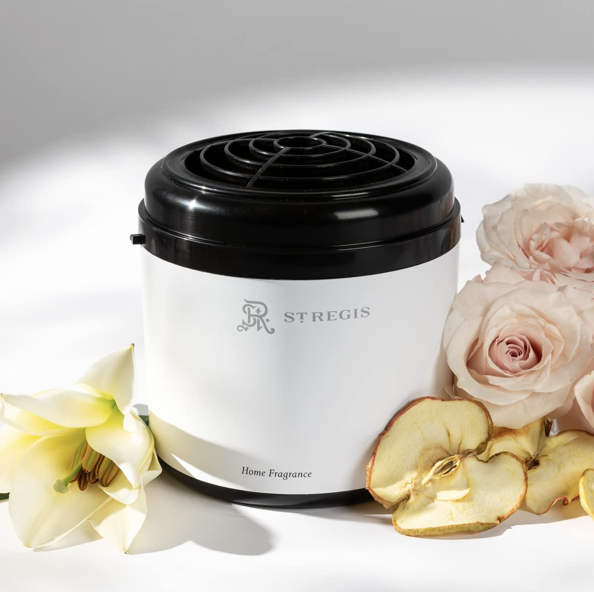 Premium St. Regis Hotels Aromatherapy Diffuser Set with Refill Cartridges - Luxury Scent Machine Featuring Caroline's Four Hundred Fragrance (American Beauty Roses, White Lilies, Green Stems) - Perfect for Home Spa, Office Relaxation & Hotel-Style Ambiance