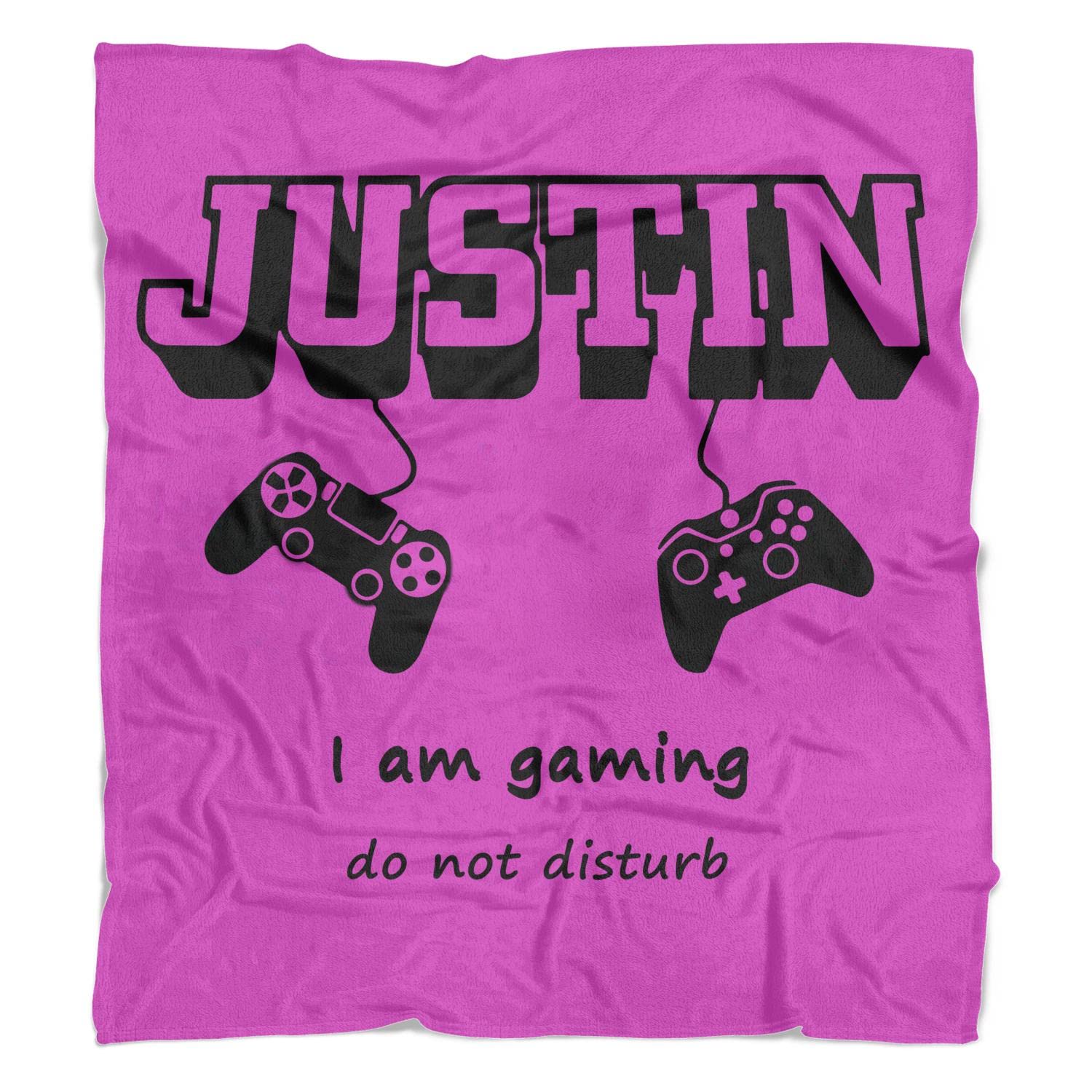 Super Soft Fleece Gaming Throw Blanket - 40x50 Inch Custom Video Game Blanket for Teen Boys & Girls | Perfect Gift for Gamers, Cozy Bedroom Decor, Couch & Movie Nights