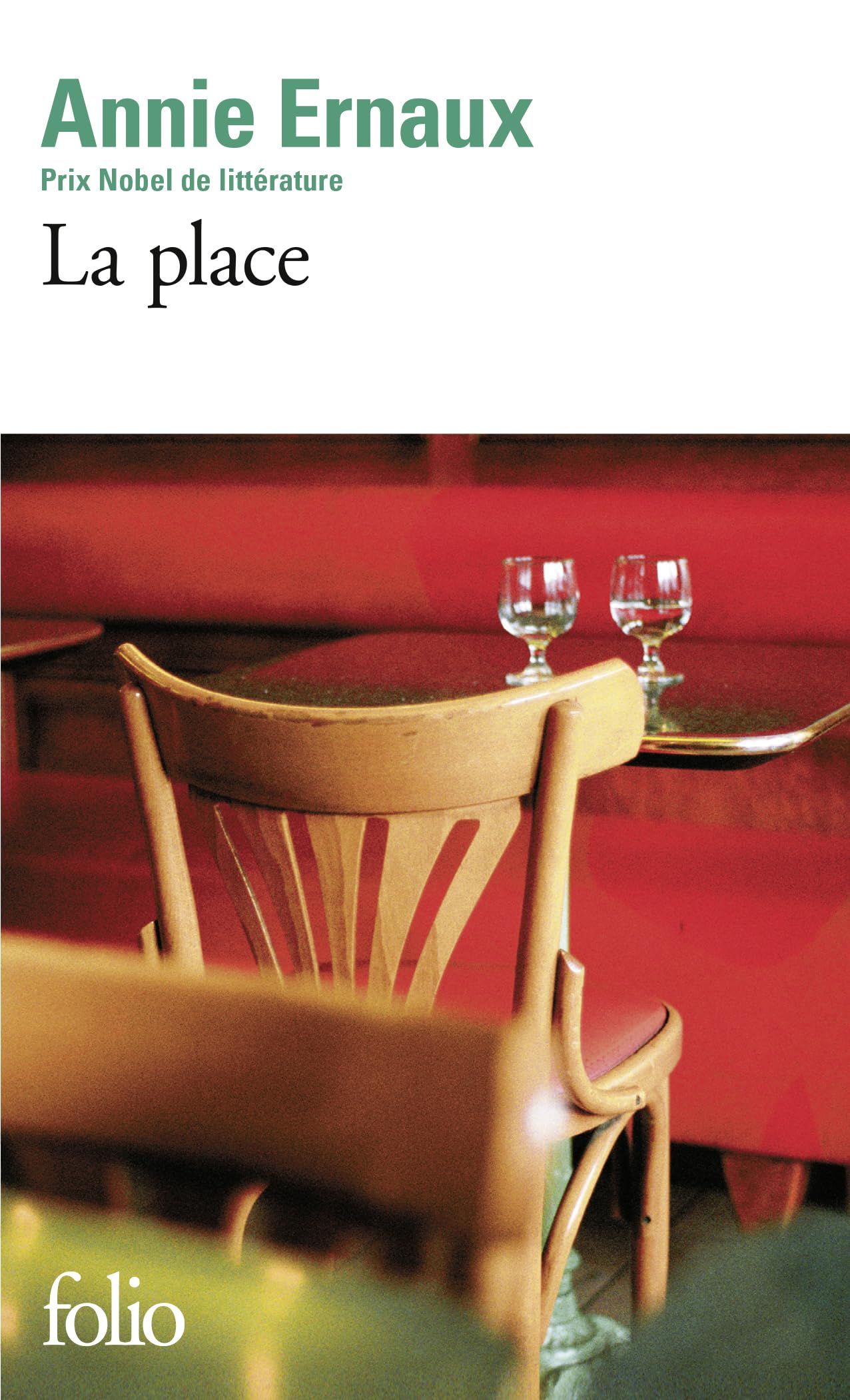 La Place by Annie Ernaux - Winner of the 2022 Nobel Prize in Literature | Perfect for Book Clubs & Literary Enthusiasts