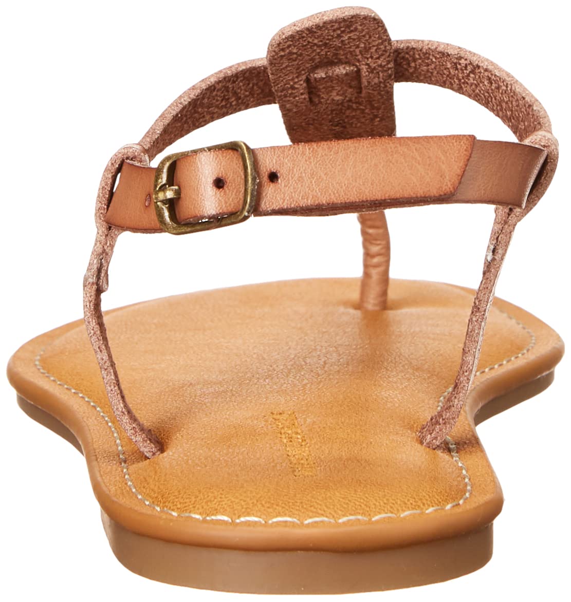 Amazon Essentials Women's Casual Thong Sandal with Adjustable Ankle Strap - Comfortable Flip Flops for Beach, Pool, Summer Outfits & Vacation Wear