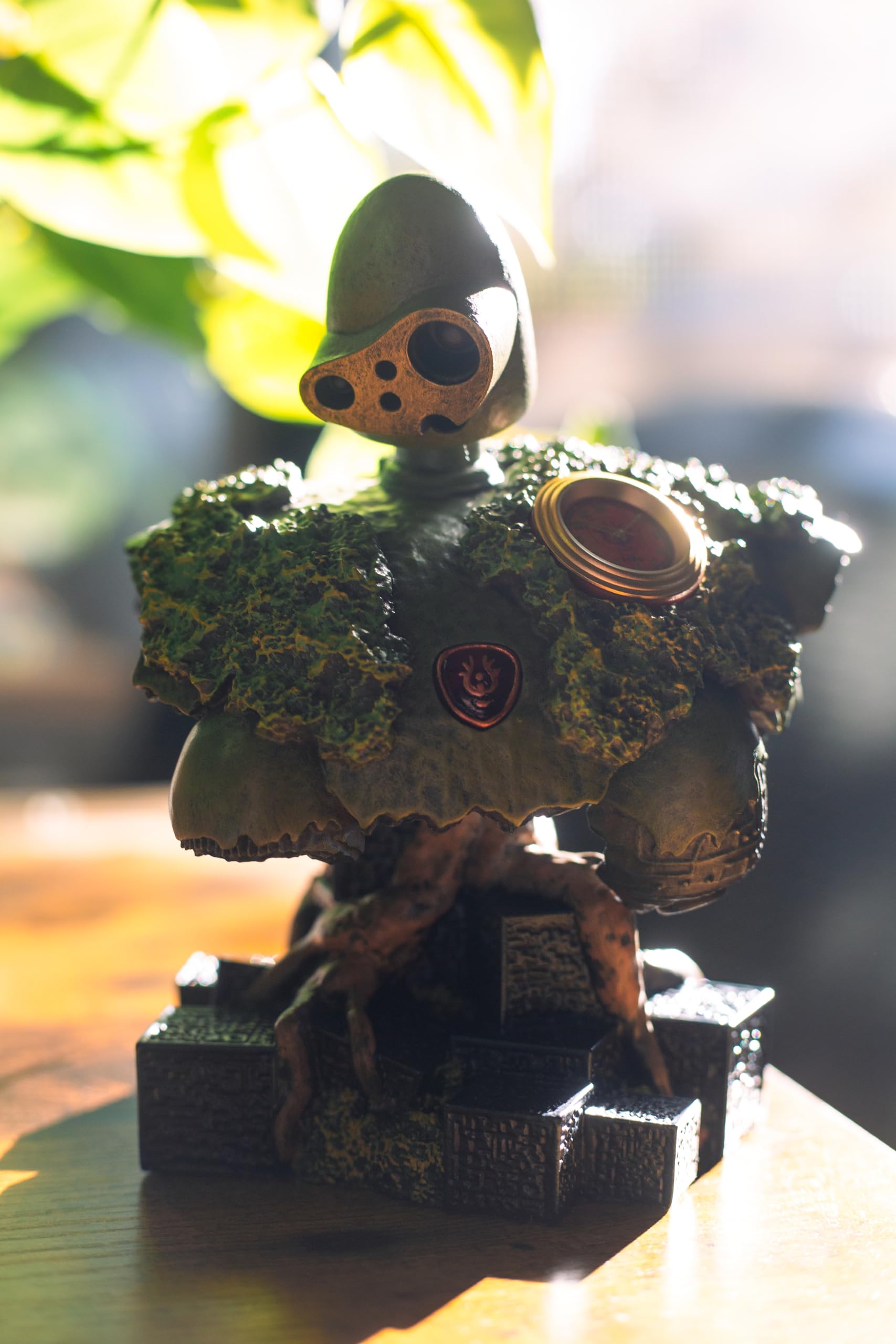 Studio Ghibli Castle in The Sky Robot Soldier Benelic Statue Desk Clock - Collectible Anime Decor for Office, Bedroom & Gifts