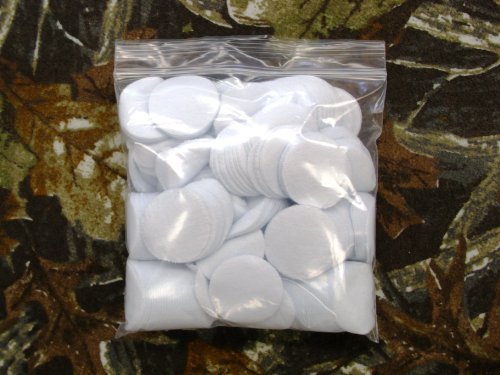 500 Round Lint-Free Gun Cleaning Cloth - Premium Absorbent Gun Wipes for All Calibers - Essential Gun Cleaning Supplies for Firearm Maintenance & Range Days