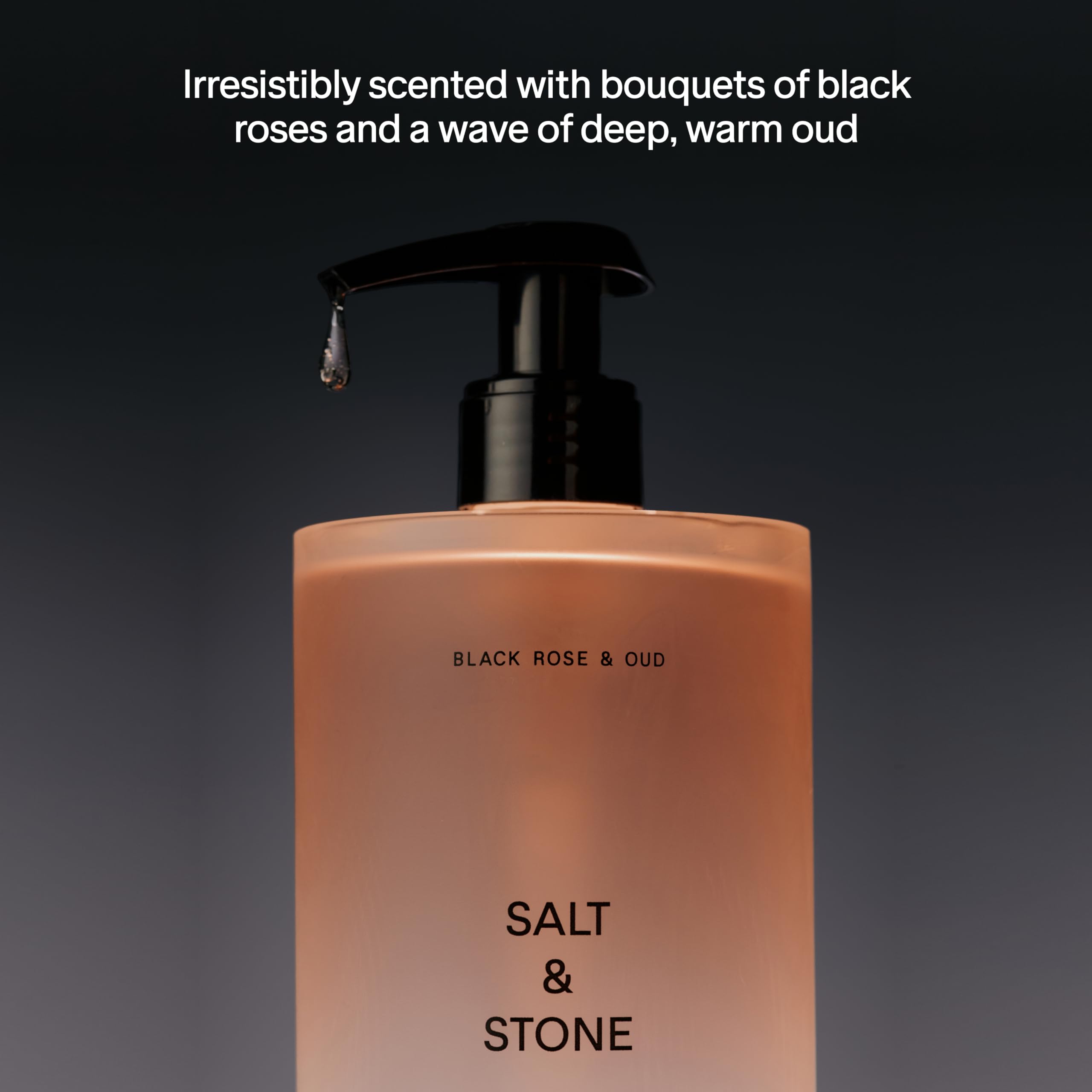 **Antioxidant-Rich Body Wash Bundle - Black Rose & Oud Scent (15.2 Oz Pump Bottle + 32 Oz Refill Pouch) | Paraben, Sulfate & Phthalate Free | Hydrating & Luxurious for Daily Shower or Spa Day**