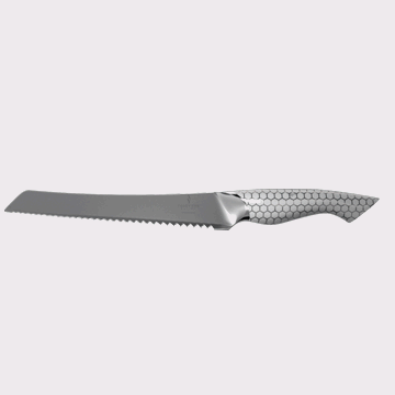 Dalstrong Frost Fire Series 8-Inch Bread Knife - NSF Certified - Sharp Stainless Steel Blade for Slicing Bread, Cake & Pastries - Perfect for Home Bakers & Professional Chefs