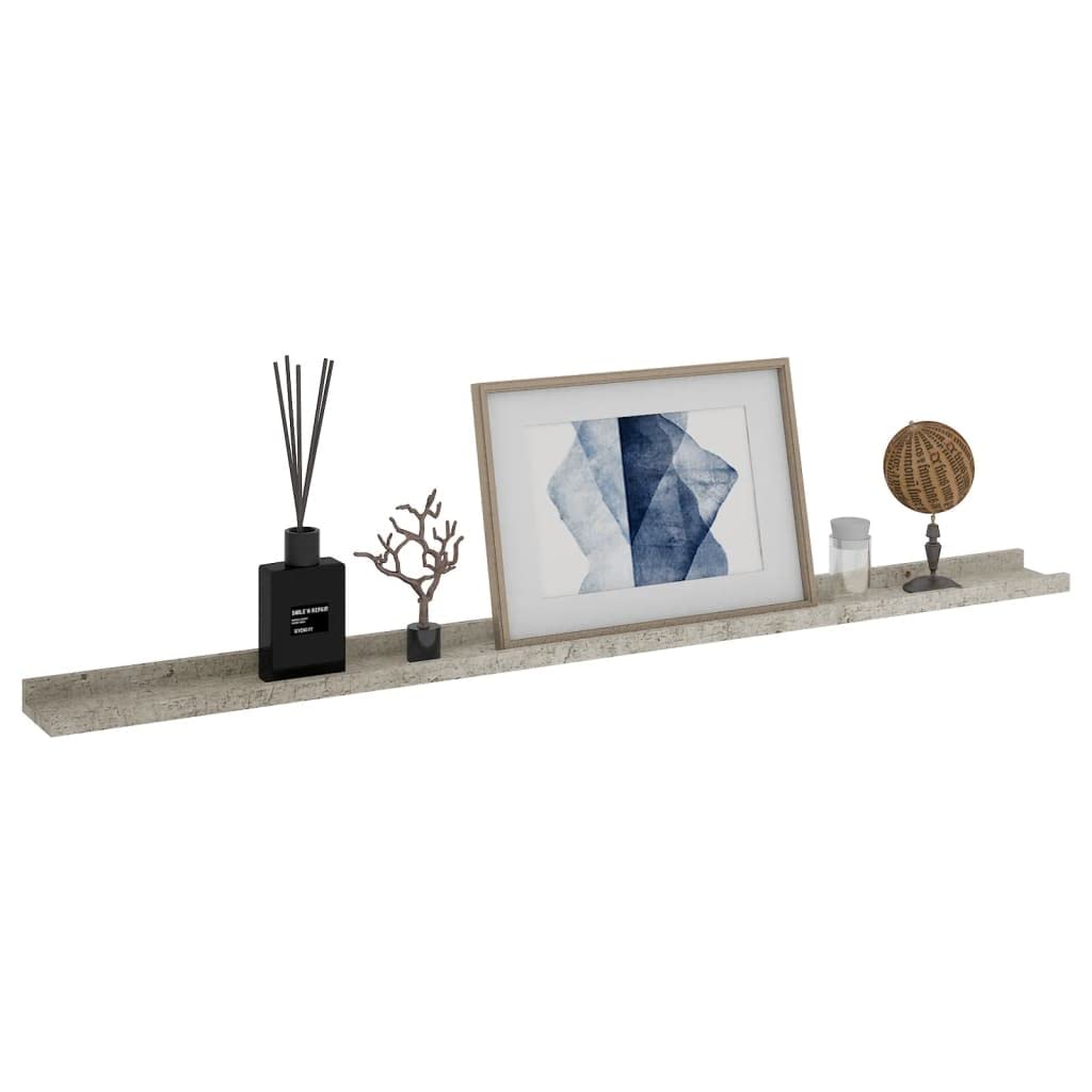 Floating Shelves for Wall - Set of 4 Wood Wall Shelves 45.3