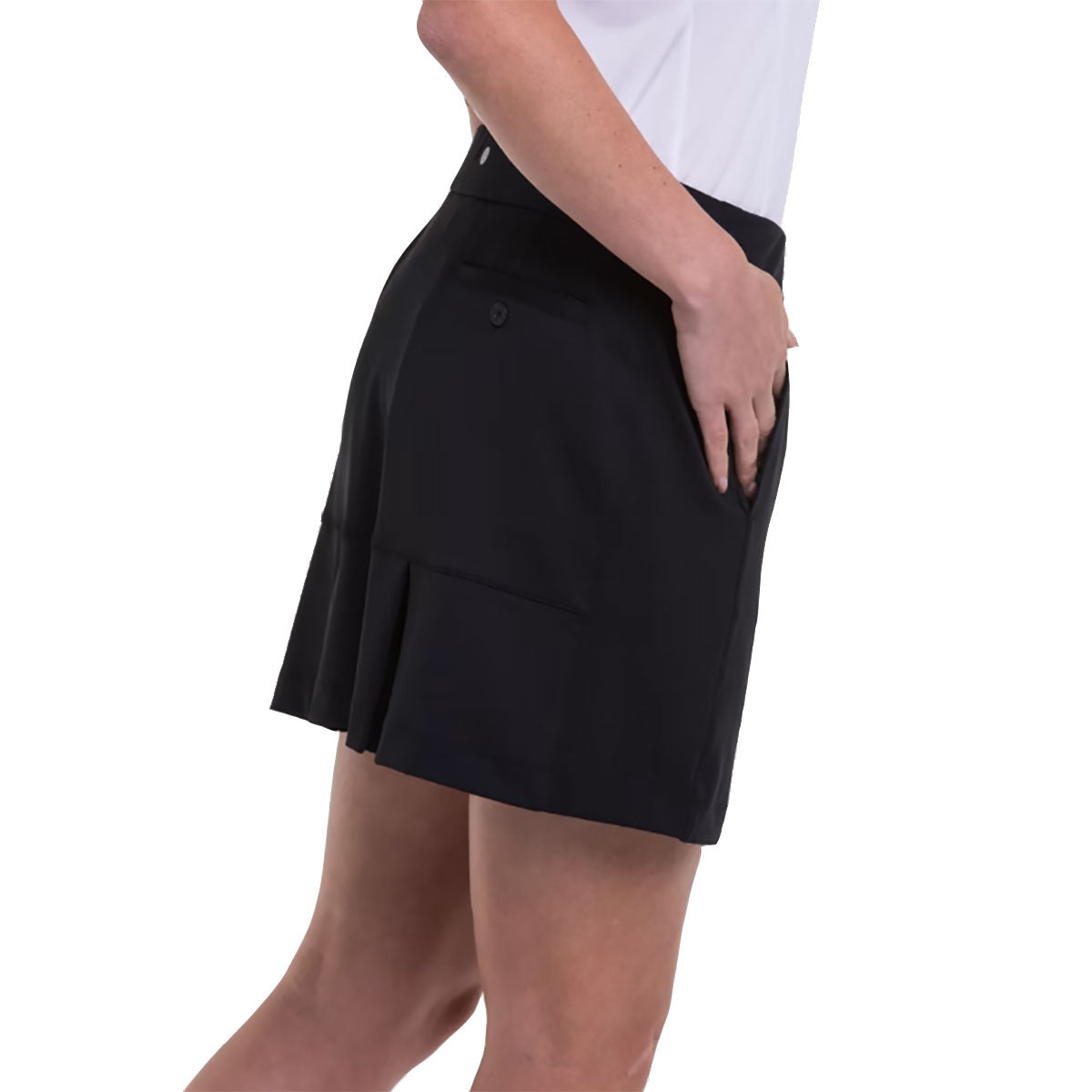 EP New York Women's Golf Skirt with Back Mesh Pleat - Breathable & Stylish for Golf, Tennis & Casual Wear