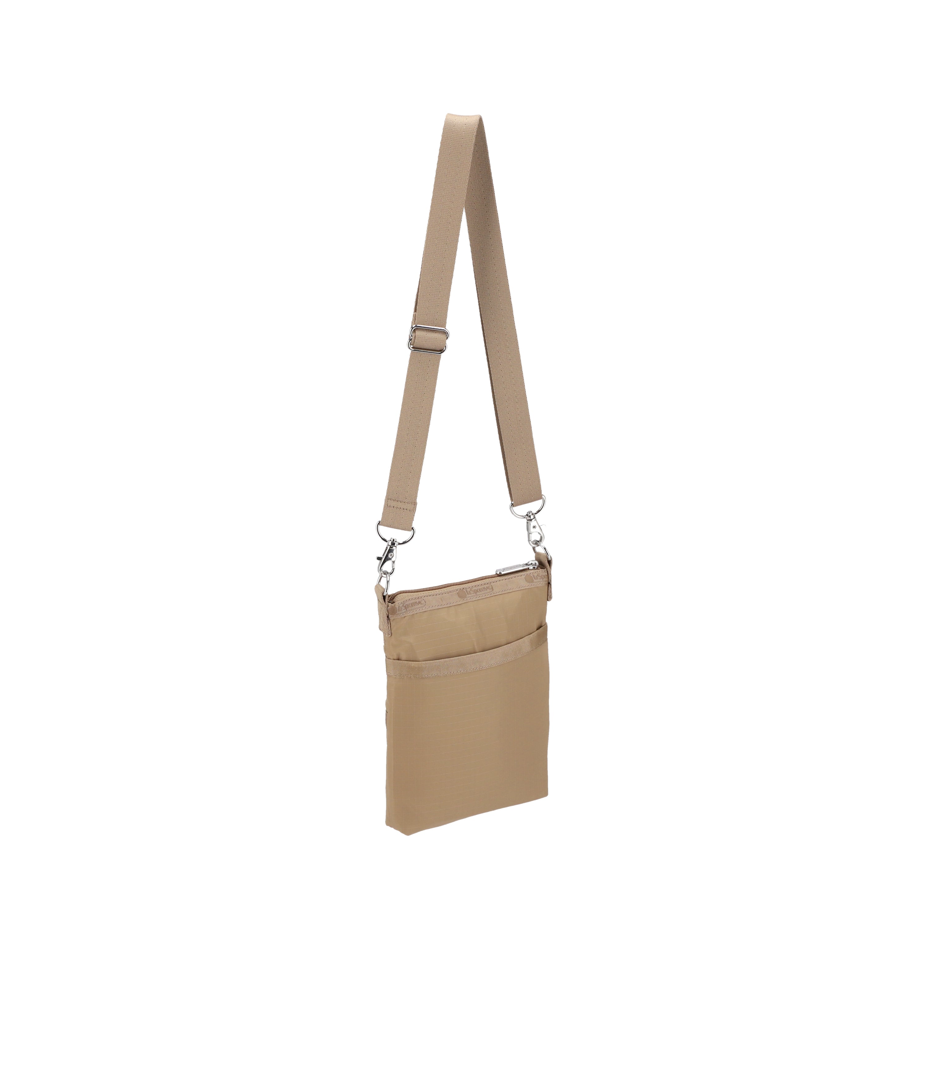 Stylish 3-Zip Crossbody Bag in Provincial Beige - Fashionable & Functional Purse for Women | Perfect for Travel, Shopping & Everyday Use (Model 4007 U202)