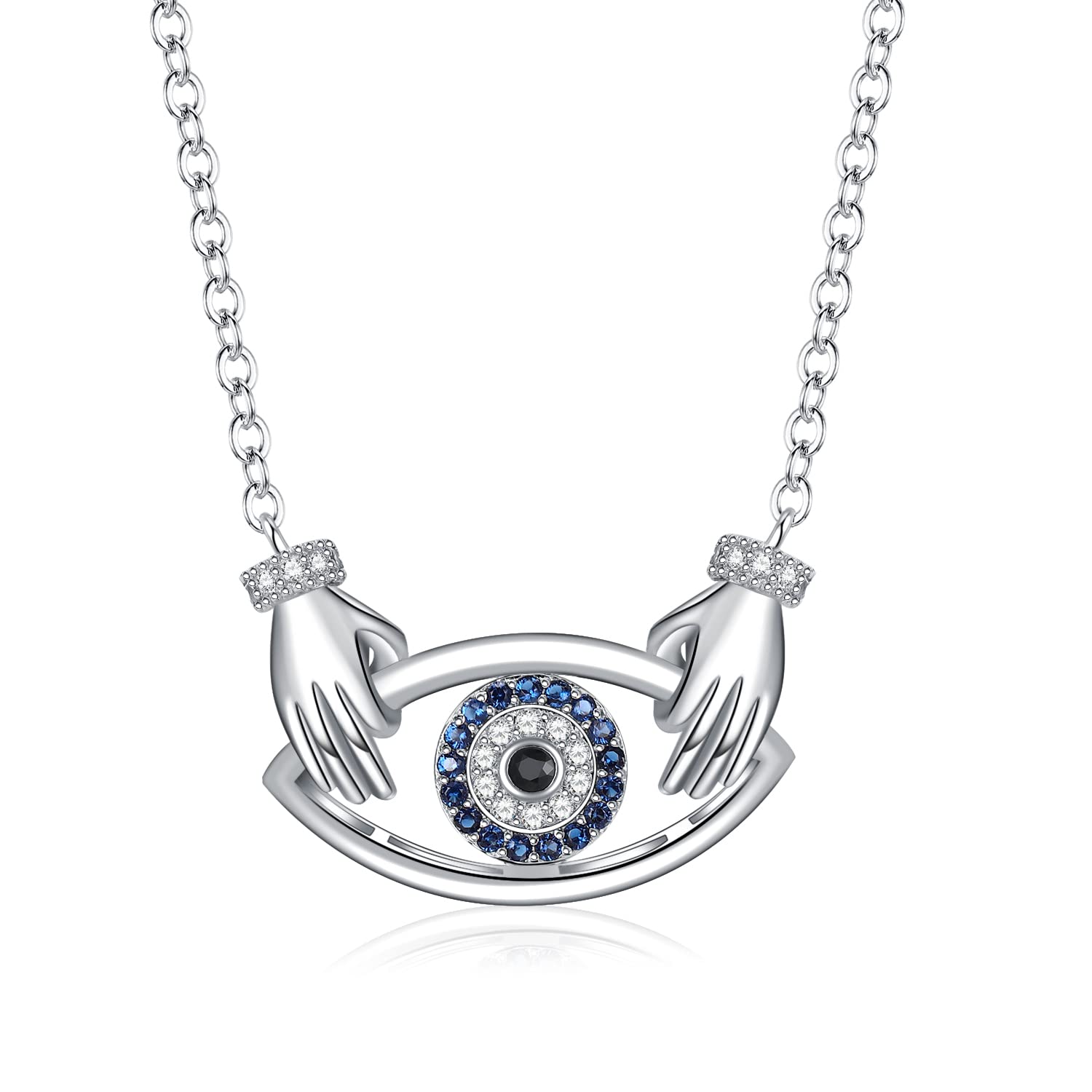 Sunflower Anxiety Spinner Pendant Necklace - S925 Sterling Silver Adjustable 50cm Chain for Women & Teens | Moon & Mushroom Charm | Stress Relief Jewelry for Daily Wear, Gifts & Meditation