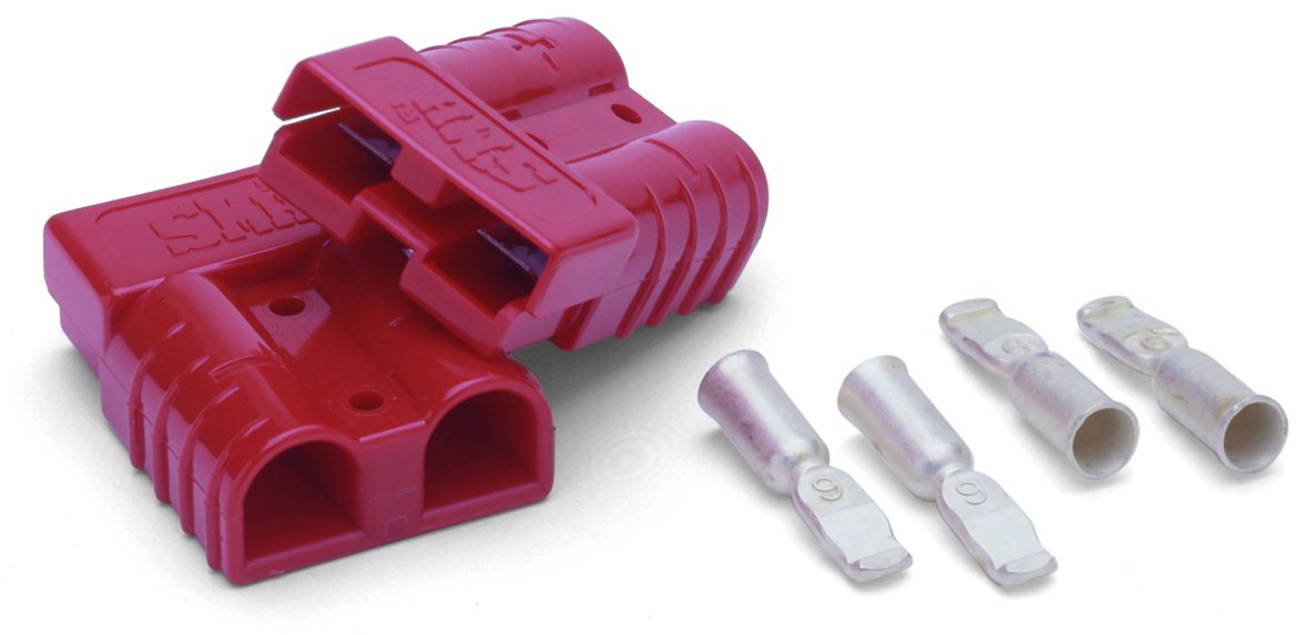 WARN 65707 Quick Connect Plug - Heavy Duty Electrical Connector for Off-Road Vehicles & Trailers | Perfect for Winches, Lights & Accessories