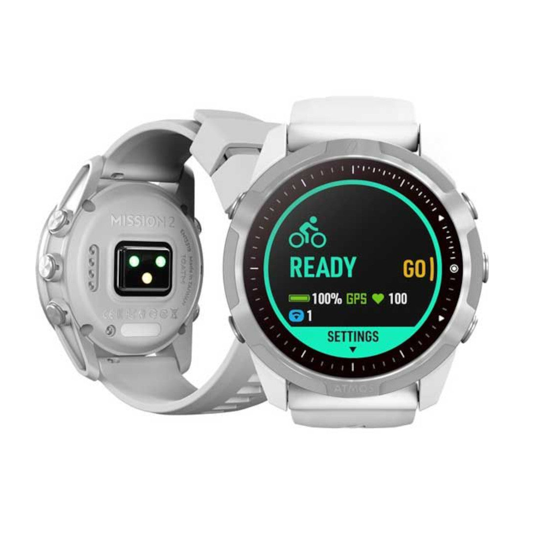 Atmos Mission 2 Smart Dive Computer Watch - Nitrox, Gauge & Freediving Modes for Scuba Diving, Spearfishing & Underwater Exploration