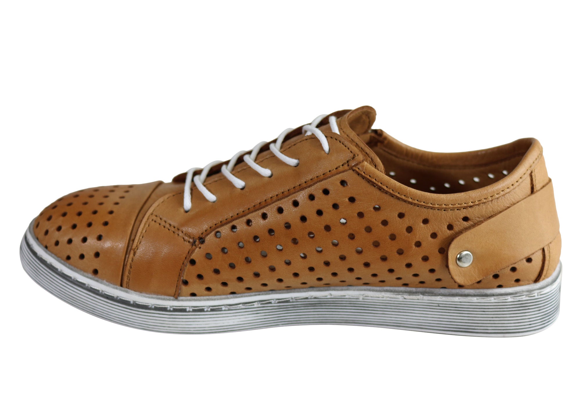 Comfortable Women's Leather Casual Shoes EG17 - European Style for Walking, Work & Everyday Wear