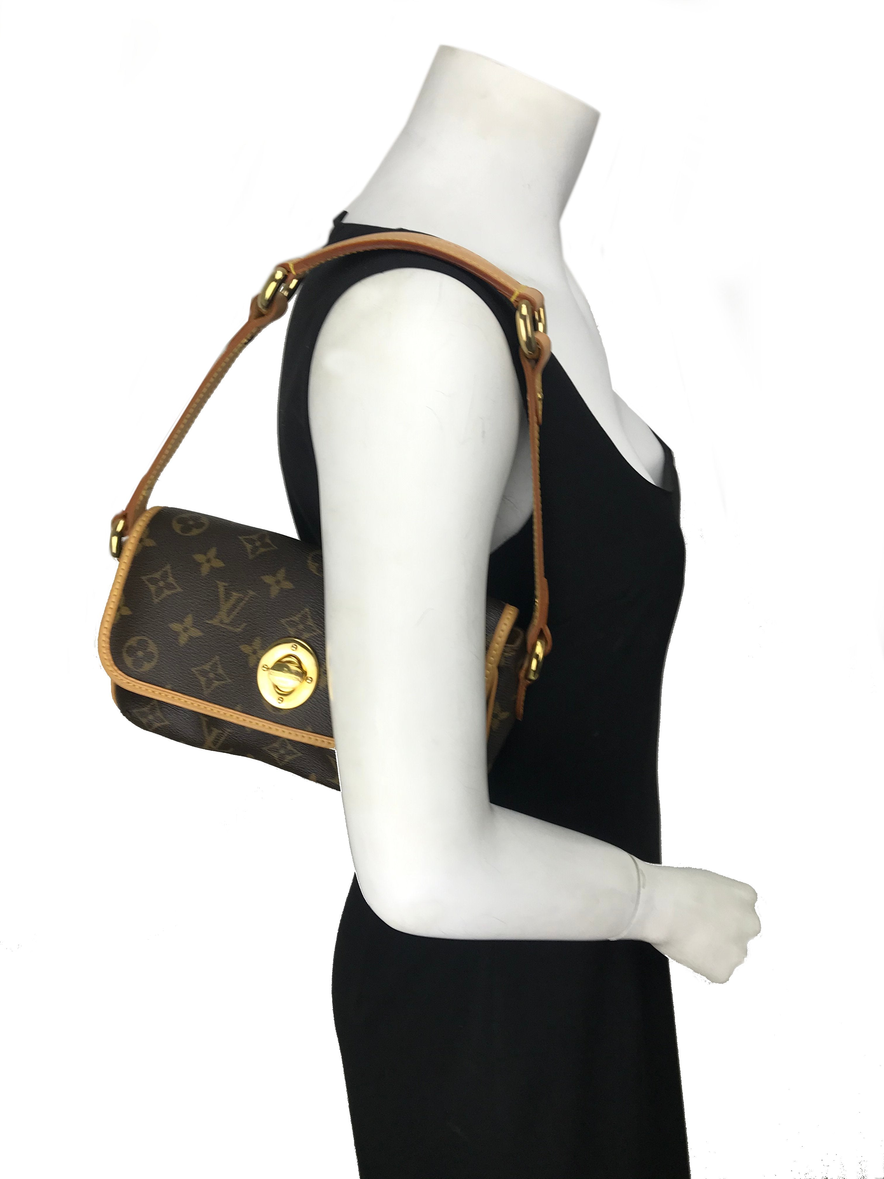 Authentic Louis Vuitton Monogram Canvas Tikal PM Handbag - Luxury Crossbody Bag for Women, Perfect for Travel, Work & Everyday Use
