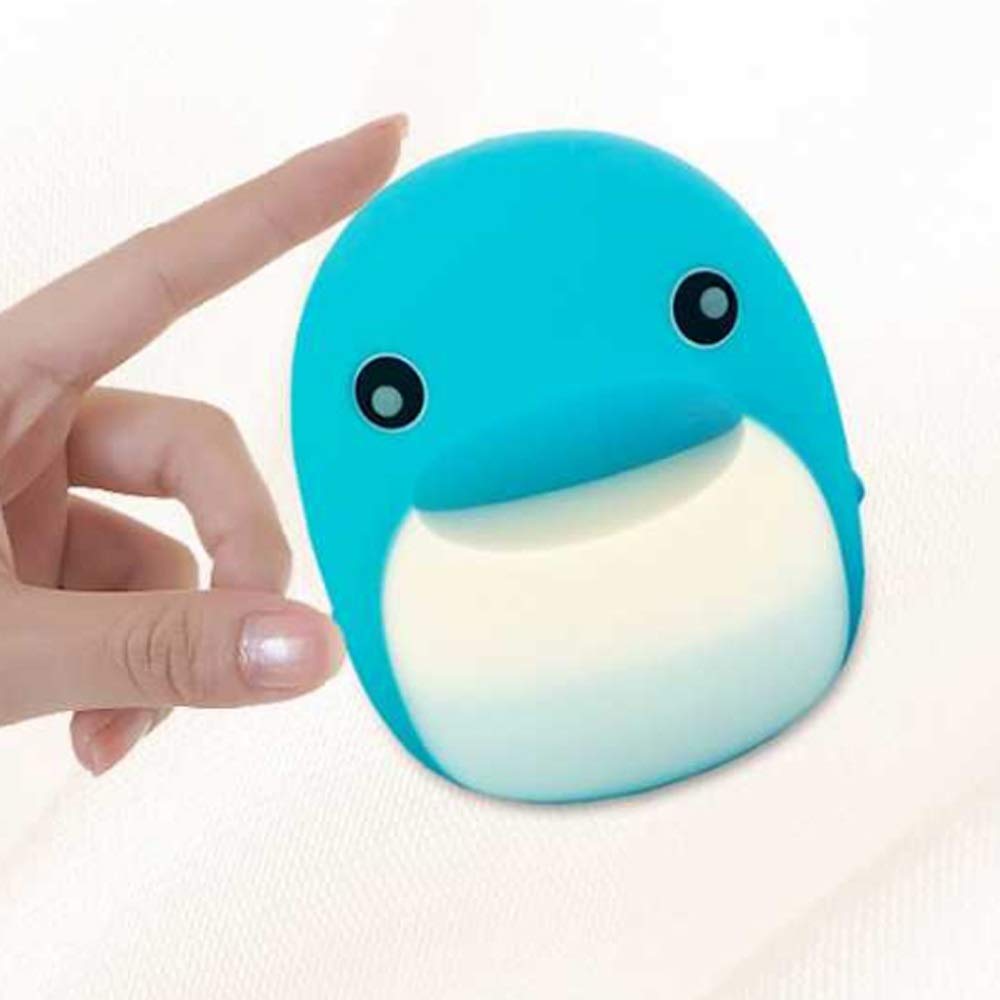 Kids LED Night Light - Soft Silicone Portable Night Lamp for Children's Room & Kindergarten | Perfect for Bedtime, Nursery, and Sleep Comfort