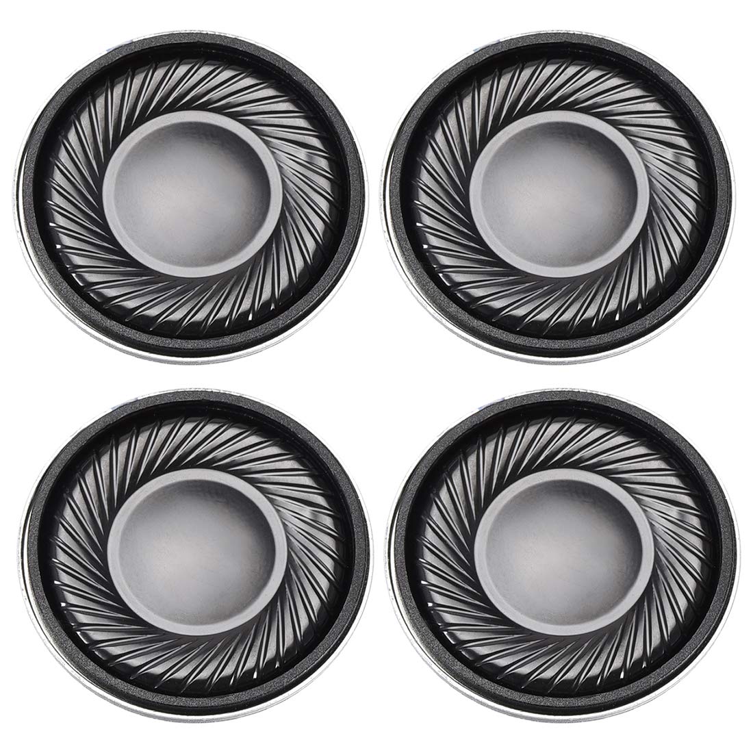 2W 8 Ohm Micro Internal Speaker - 28mm Dia Magnet Loudspeaker (4pcs) for DIY Electronics, Arduino Projects & Audio Devices