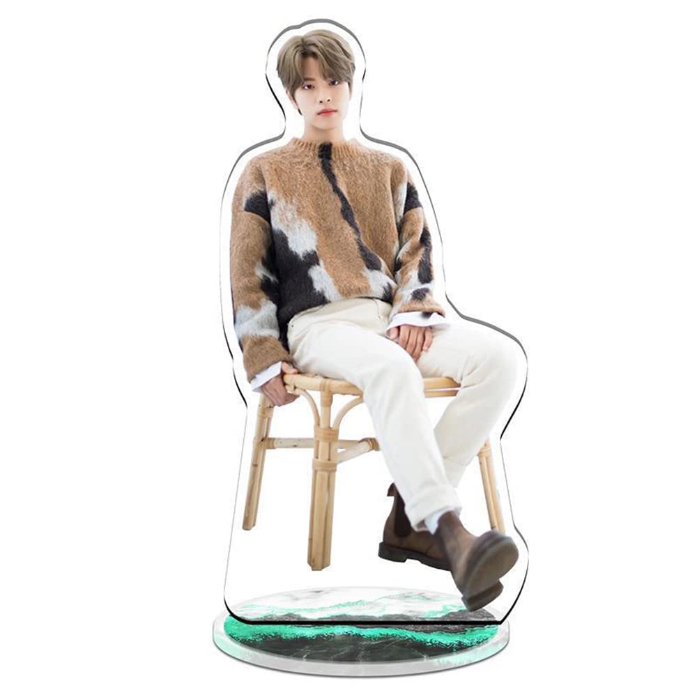 Stray Kids Acrylic Double-Side Photo Desk Stand - Seungmin Collectible for Kpop Fans | Perfect for Office Decor, Kpop Party Supplies & Stay Merchandise | Ideal for Desk Display, Fan Gifts & Kpop Room Decor