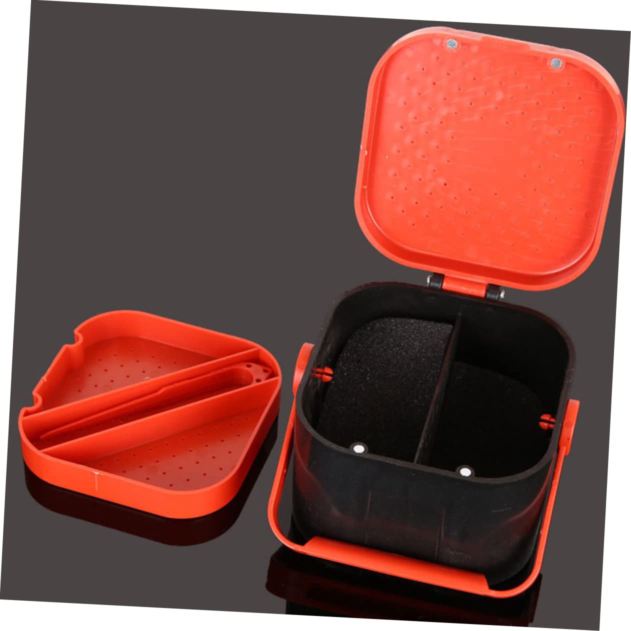 Breathable Live Bait Container - Durable Worm Box for Fishing Tackle & Supplies - Perfect for Freshwater & Saltwater Fishing Trips