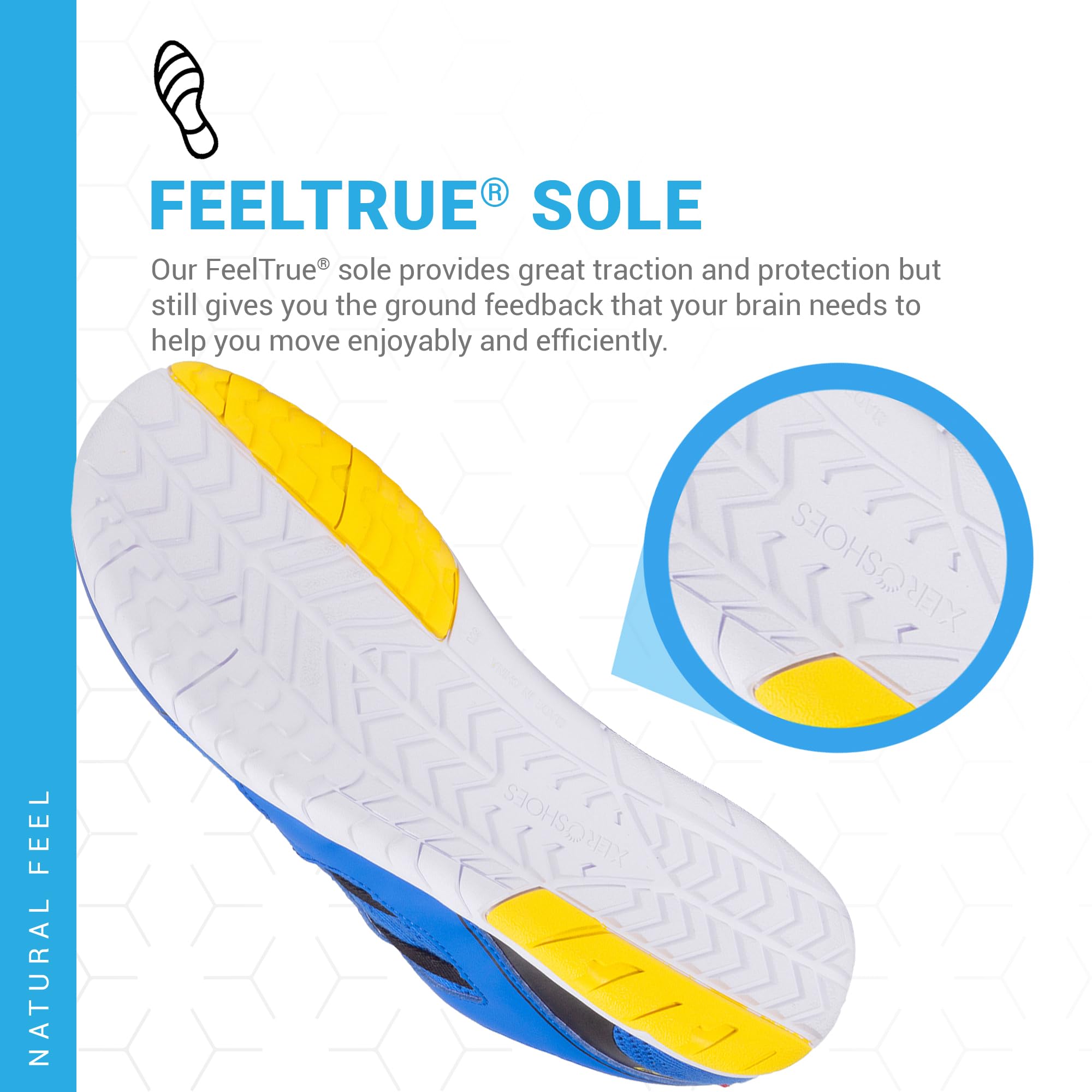 Xero Shoes Zelen Men's Zero Drop Barefoot Running Shoes with Removable Insole - Lightweight & Flexible for Trail Running, Gym Workouts & Everyday Wear