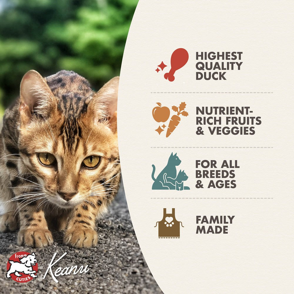 Premium Duck A La Veg Dry Cat Food - Grain-Free, High Protein, All-Natural Ingredients for Healthy Cats - Perfect for Indoor & Outdoor Felines