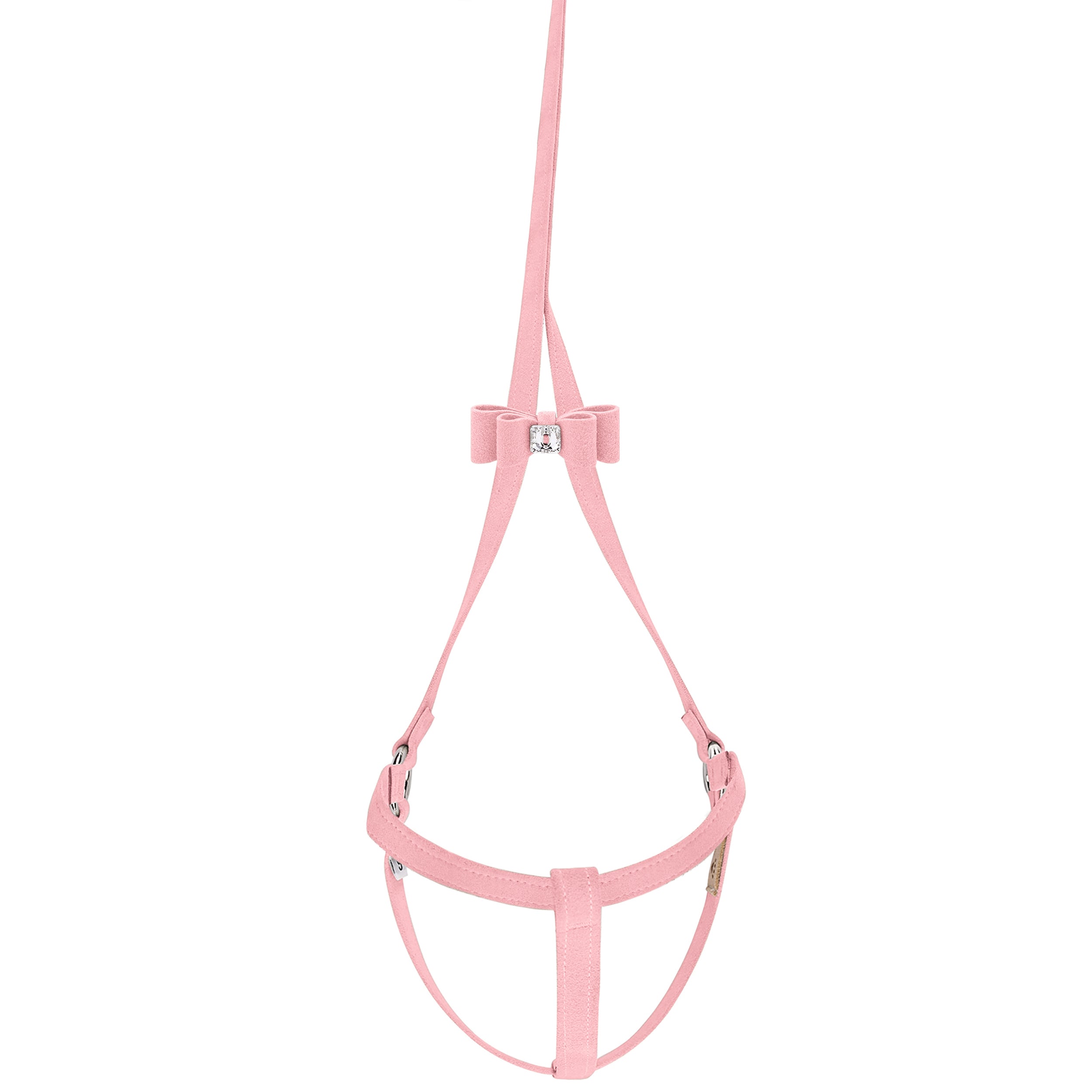 Big Bow Step N Go Dog Leash Harness - Adjustable No-Pull Pet Harness for Small & Medium Dogs, Perfect for Walking, Training & Outdoor Adventures