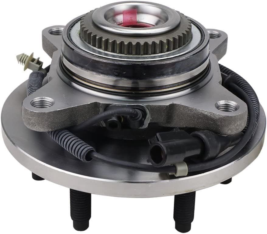2PC Front Wheel Bearing & Hub Assembly for 2009-2010 Ford F-150 4x4 - Replacement Parts for Smooth Ride & Off-Road Performance - Perfect for DIY Repairs & Truck Maintenance