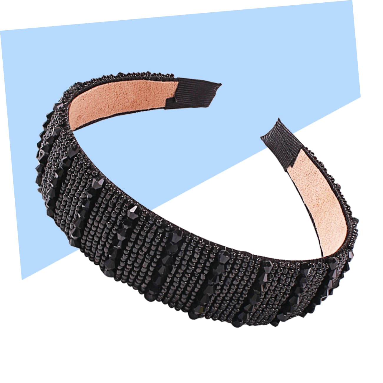 FOMIYES 2 Pack Elegant Crystal Hair Rings & Clips for Women - Stylish Wedding Headband Hair Hoop Accessories for Girls, Banquet & Party Hairstyles - Perfect for Bridal, Prom, and Special Occasions