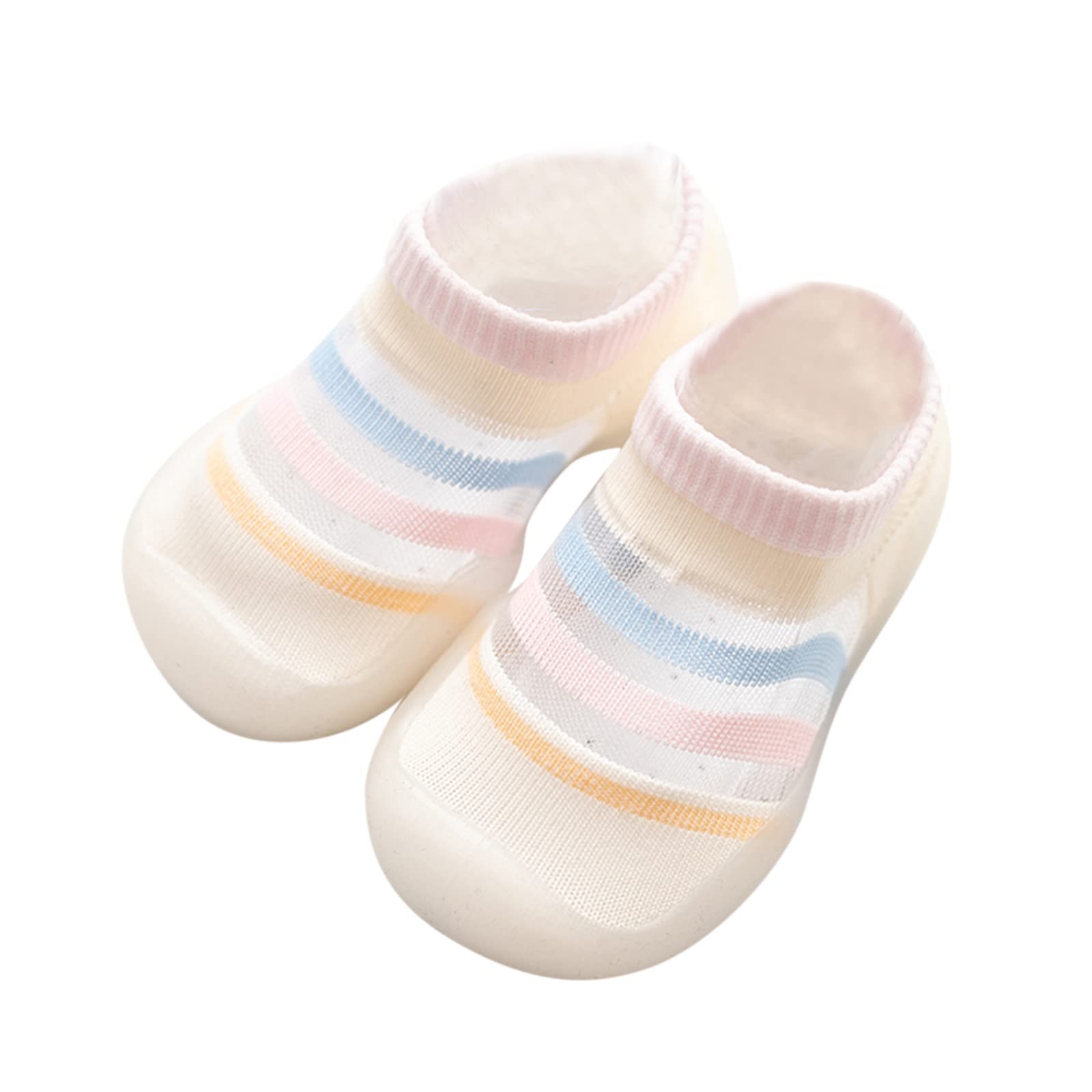 **Breathable Mesh Non-Slip Baby Socks Shoes for Boys & Girls – Soft Prewalker First Walkers (Size 6) – Perfect for Indoor Play & Early Walking**