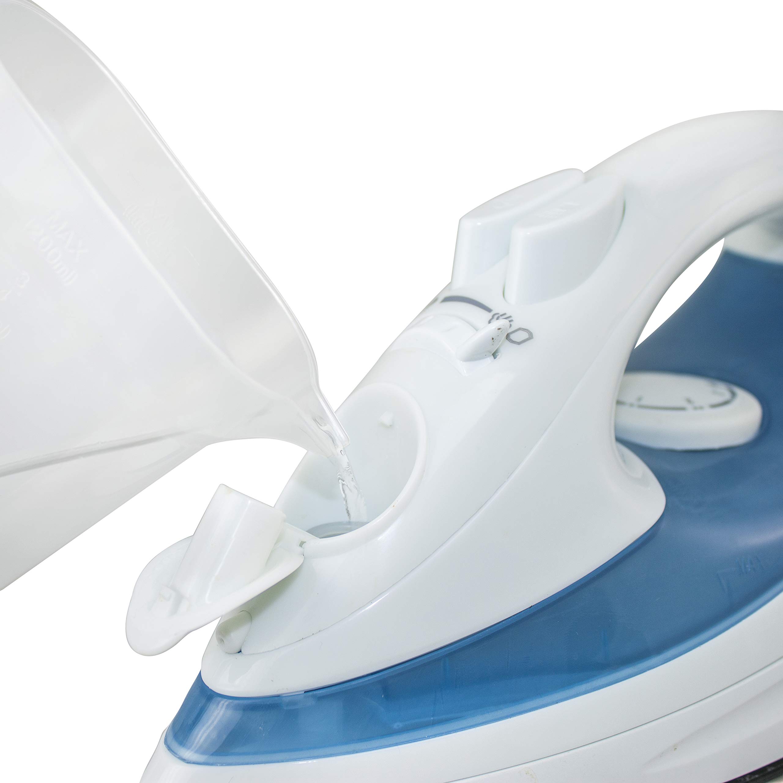 Livart LI-02 Premium Steam Iron with Advanced Features - Blue | Perfect for Home, Office & Travel Use | Wrinkle-Free Clothes & Fabric Care