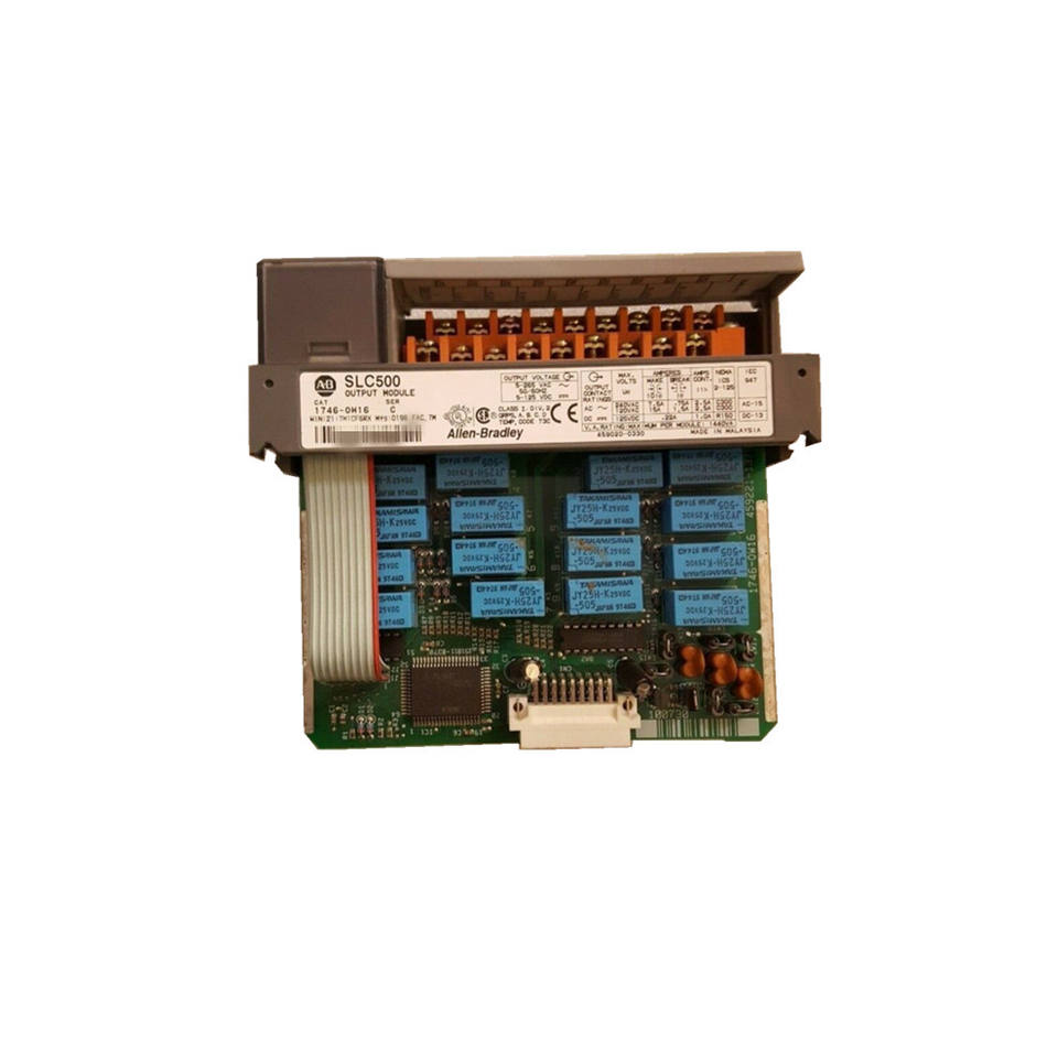 New Allen-Bradley 1746-OW16 PLC Output Module - 16-Point Relay for Industrial Automation & Control Systems | Perfect for Manufacturing, Packaging & Machinery Applications