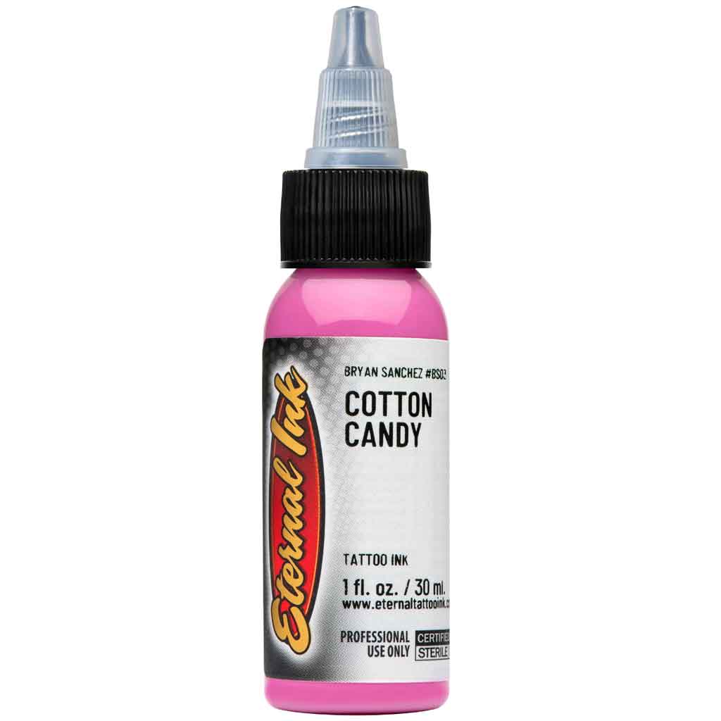 Eternal Ink 1oz Cotton Candy Color - Premium Tattoo Ink for Professional Artists | Perfect for Tattoo Shops, Body Art & Permanent Makeup