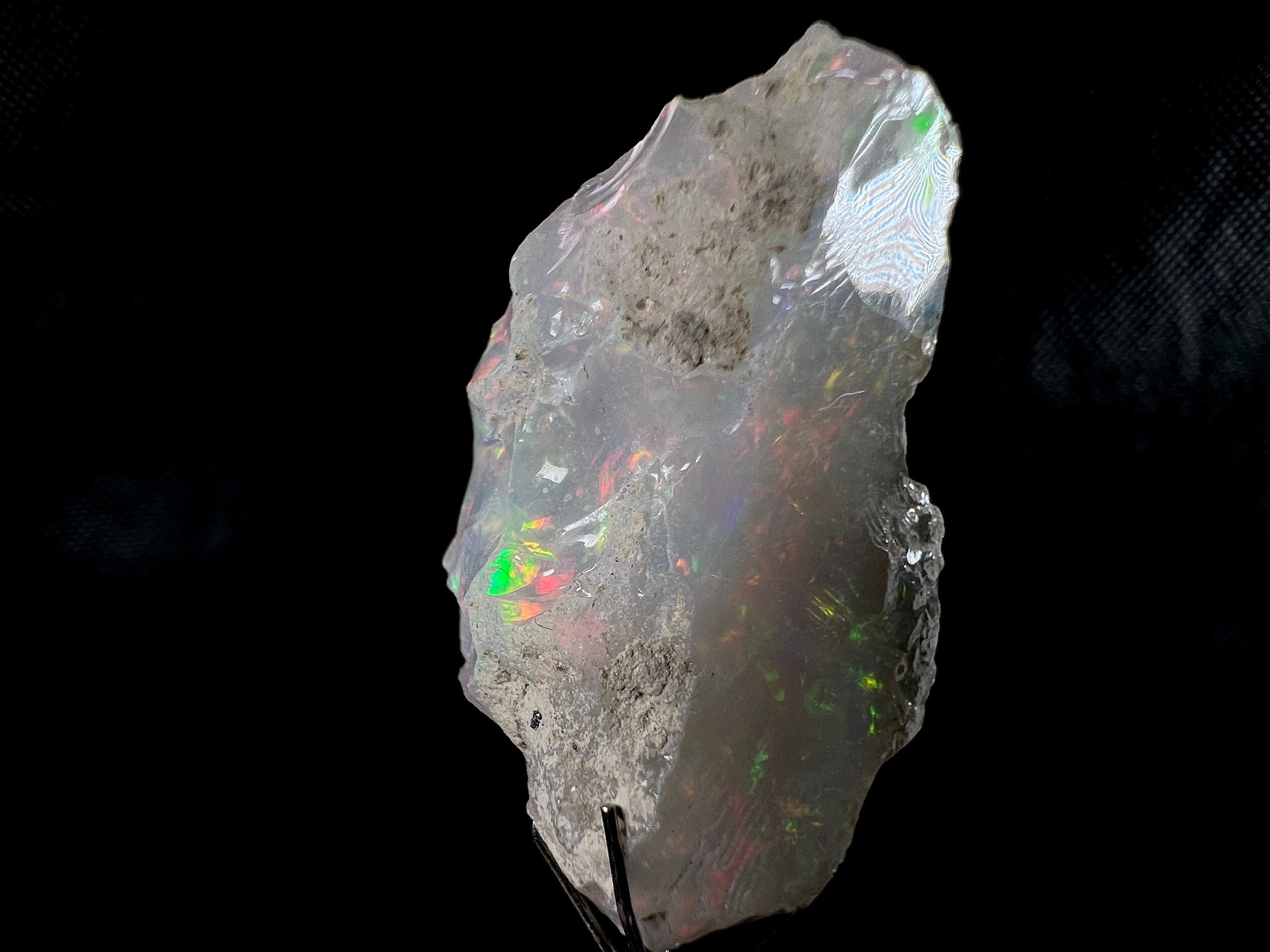 Premium 4A+ Welo Opal Raw Crystal - Natural Cutting Grade Opal Gemstone, October Birthstone for Jewelry Making & Healing | Perfect for Rings, Necklaces & Spiritual Meditation