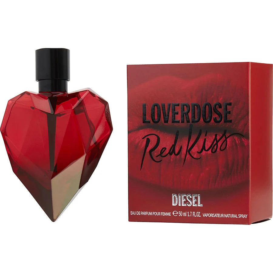 Diesel Loverdose Red Kiss 50ML Eau de Parfum Spray for Women - Romantic Date Night & Evening Fragrance