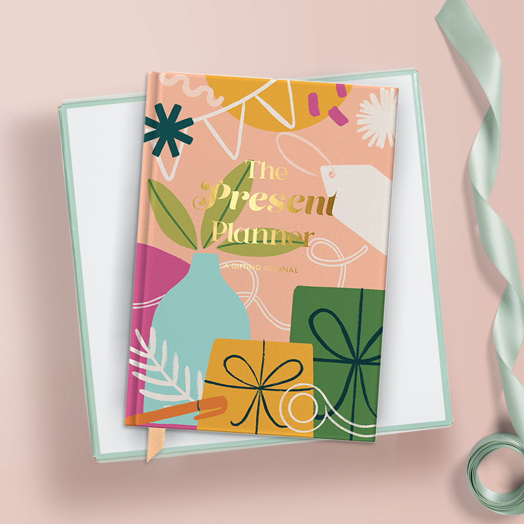 The Present Planner Book - Daily, Weekly & Monthly Organizer for Productivity & Goal Setting - Perfect for Work, School & Personal Planning